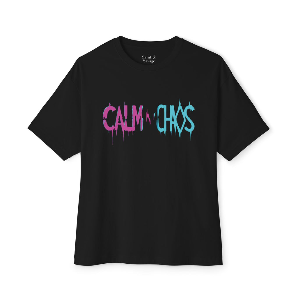 Calm Chaos Oversized Tee