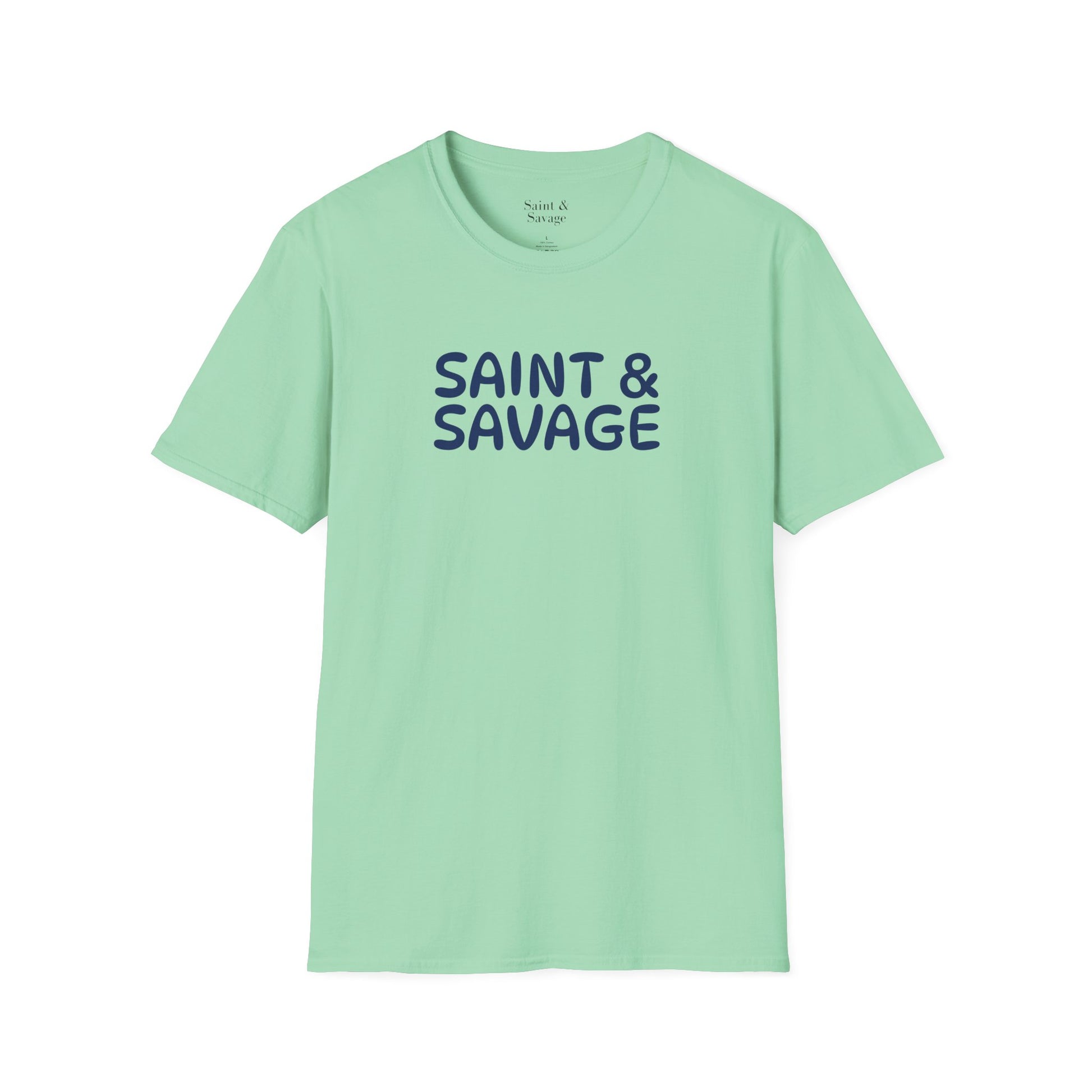 Pastel Saint & Savage Tee