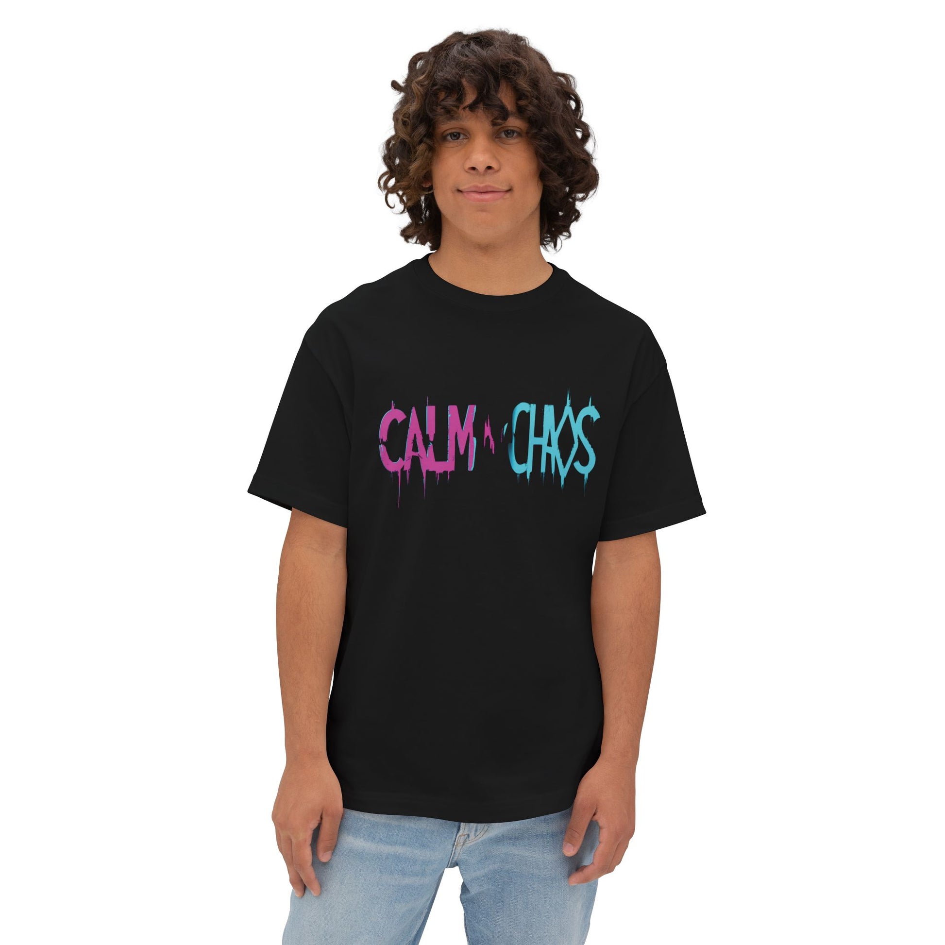 Calm Chaos Oversized Tee