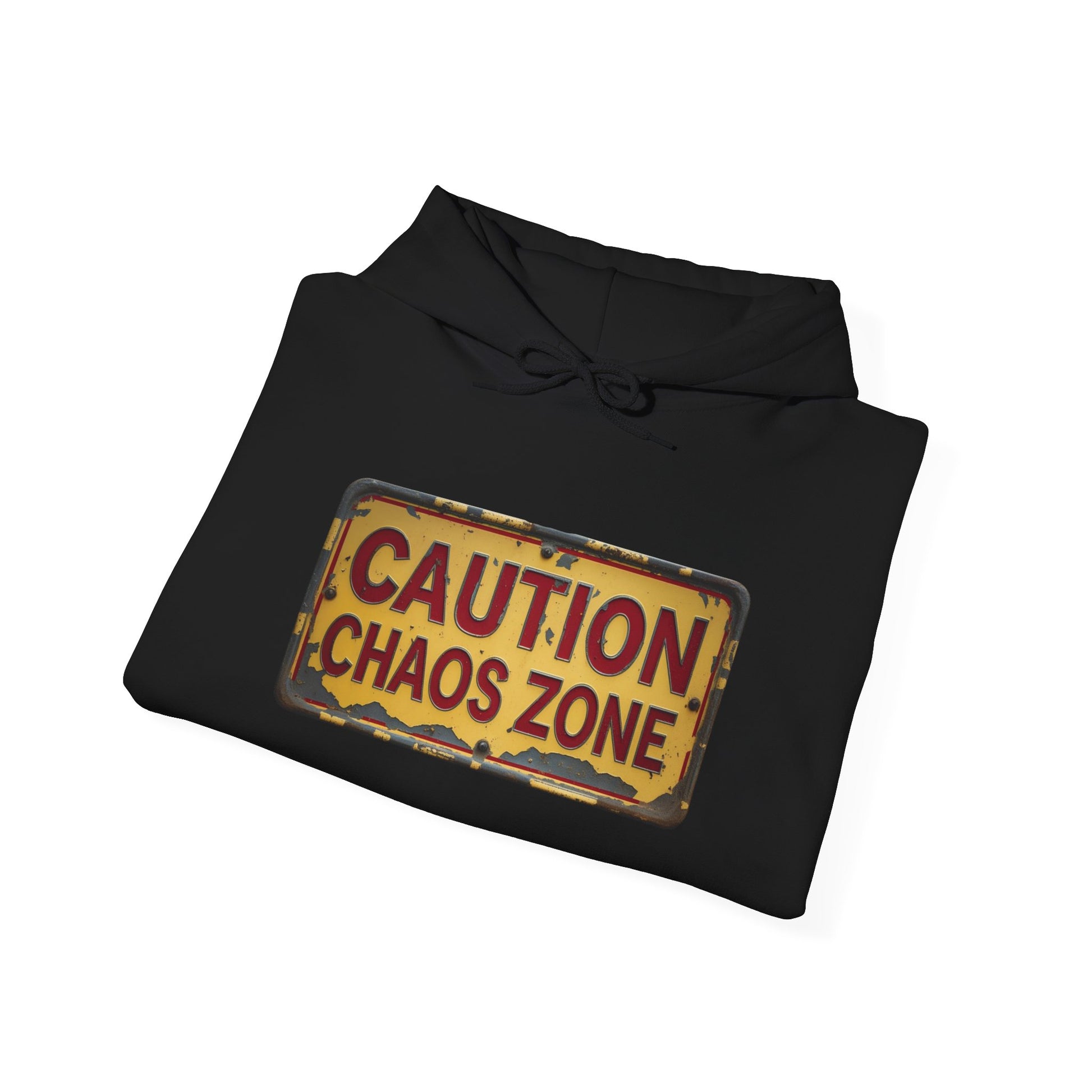 Caution Chaos Zone Hoodie
