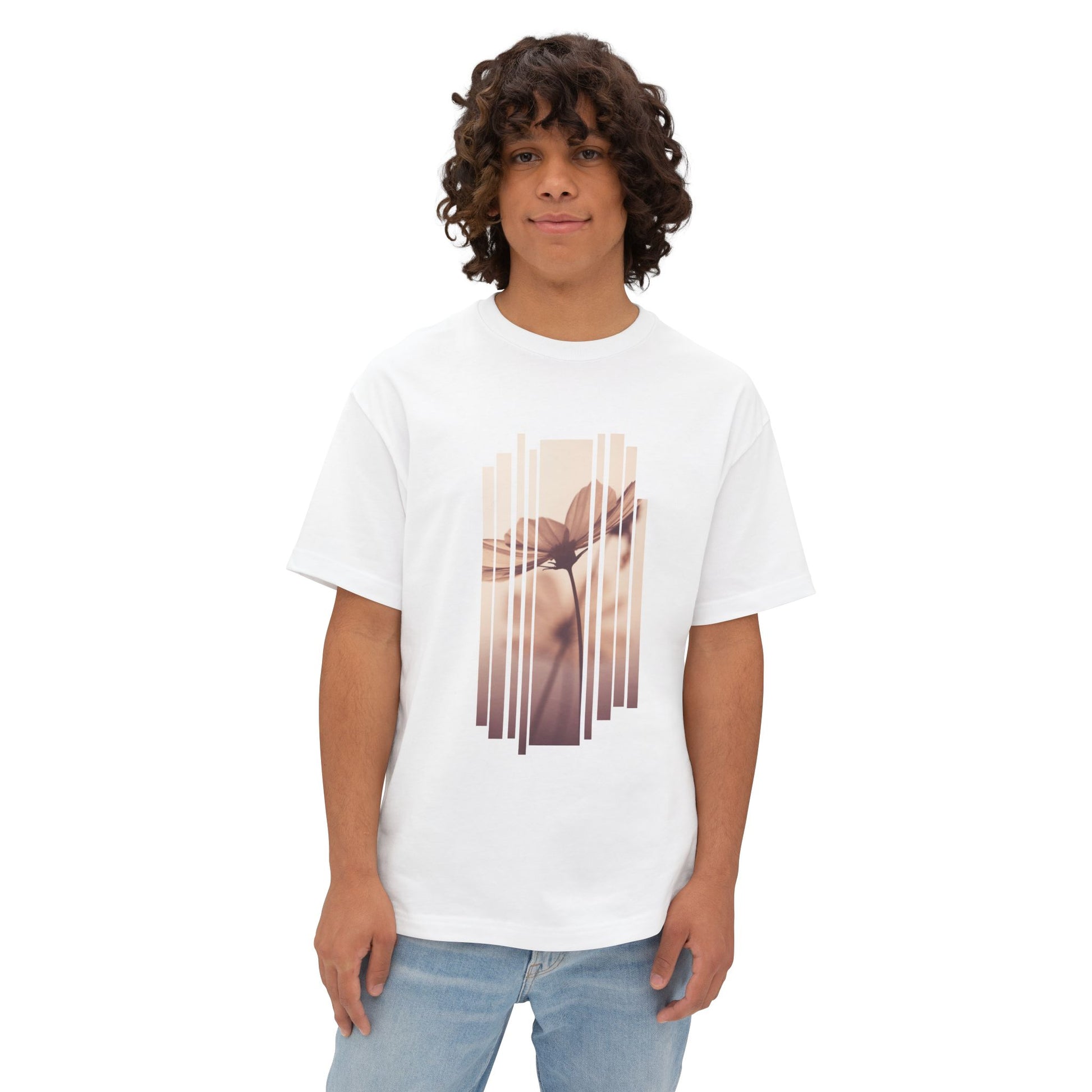 Morning Flower Oversized Tee