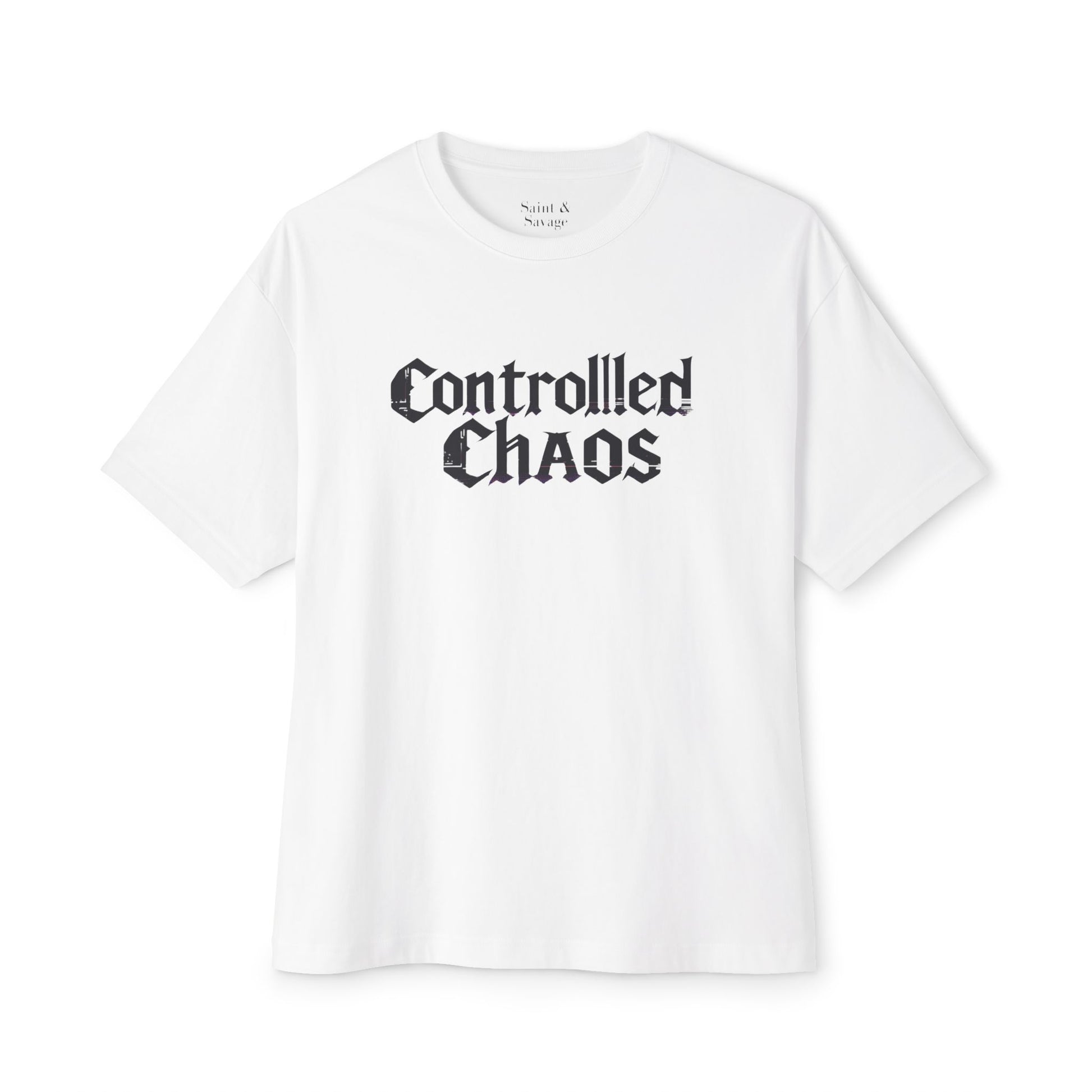 Controlled Chaos Oversized Tee