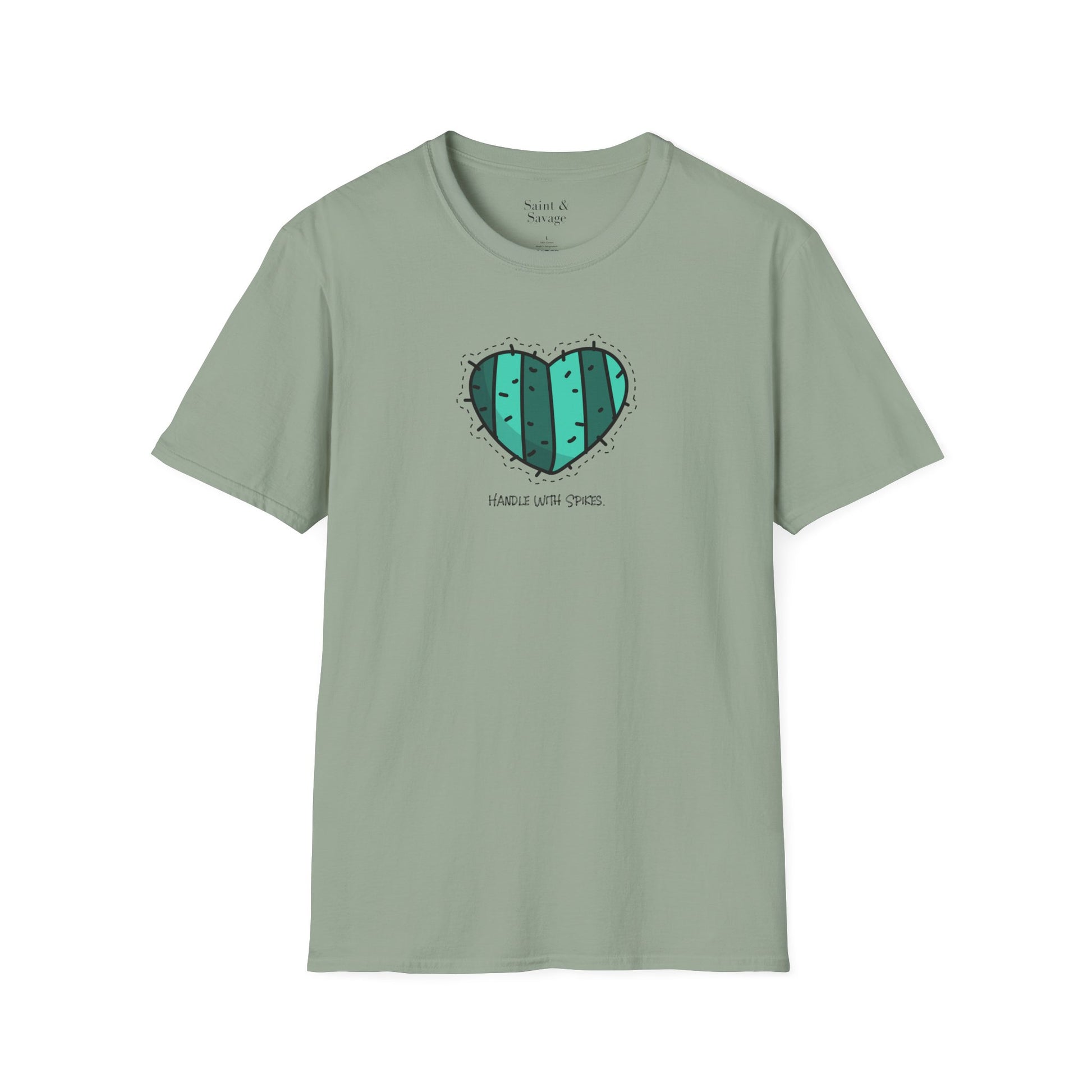 Pastel Cactus Heart Tee