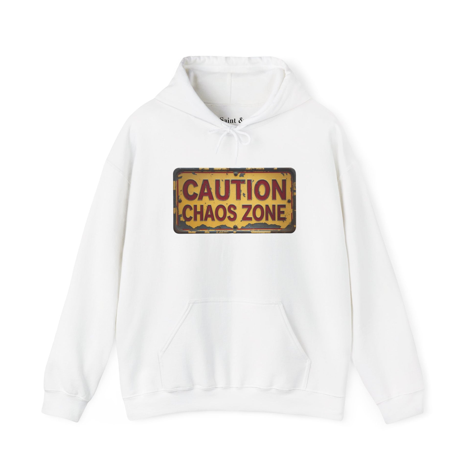 Caution Chaos Zone Hoodie