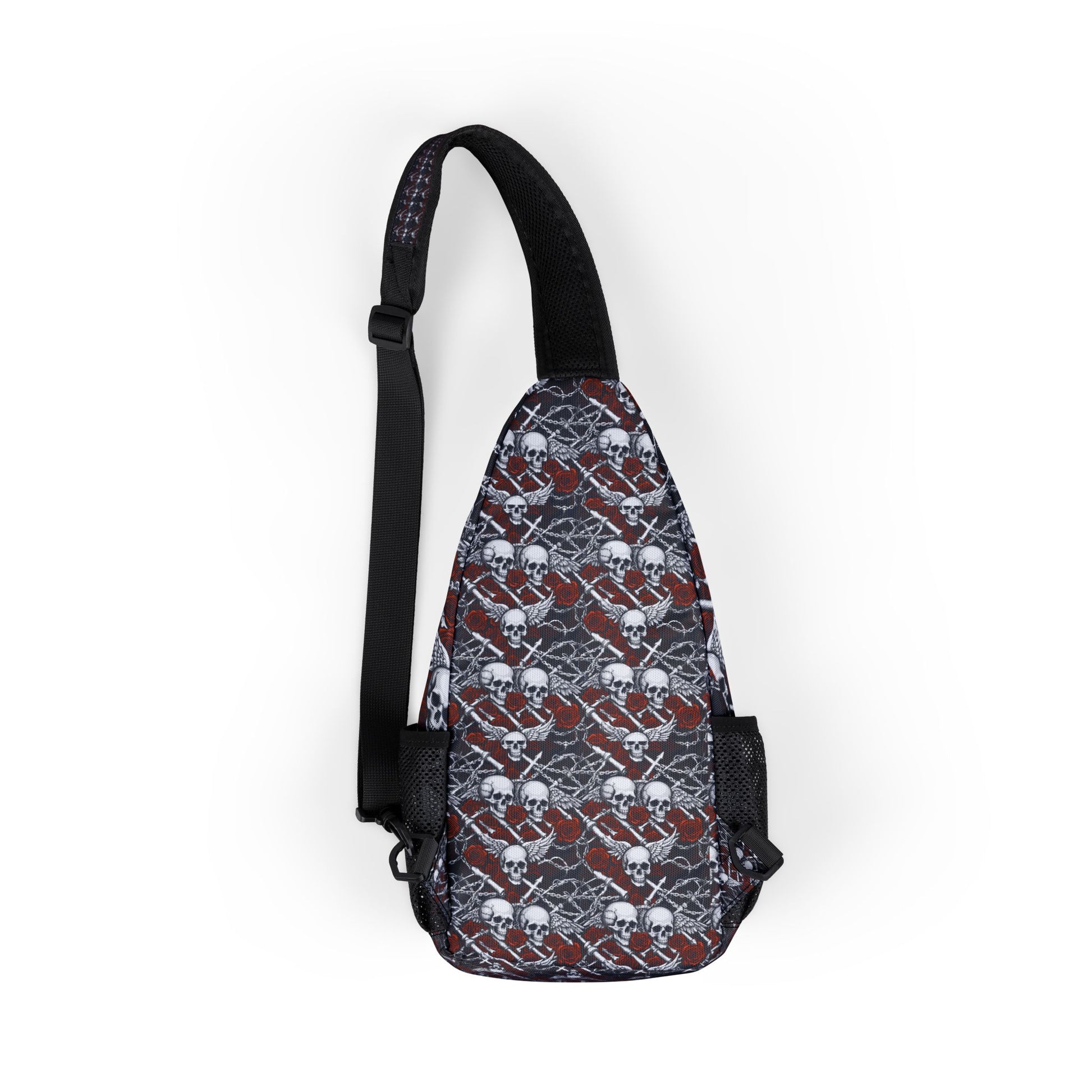 Edgy Skull Chest Bag