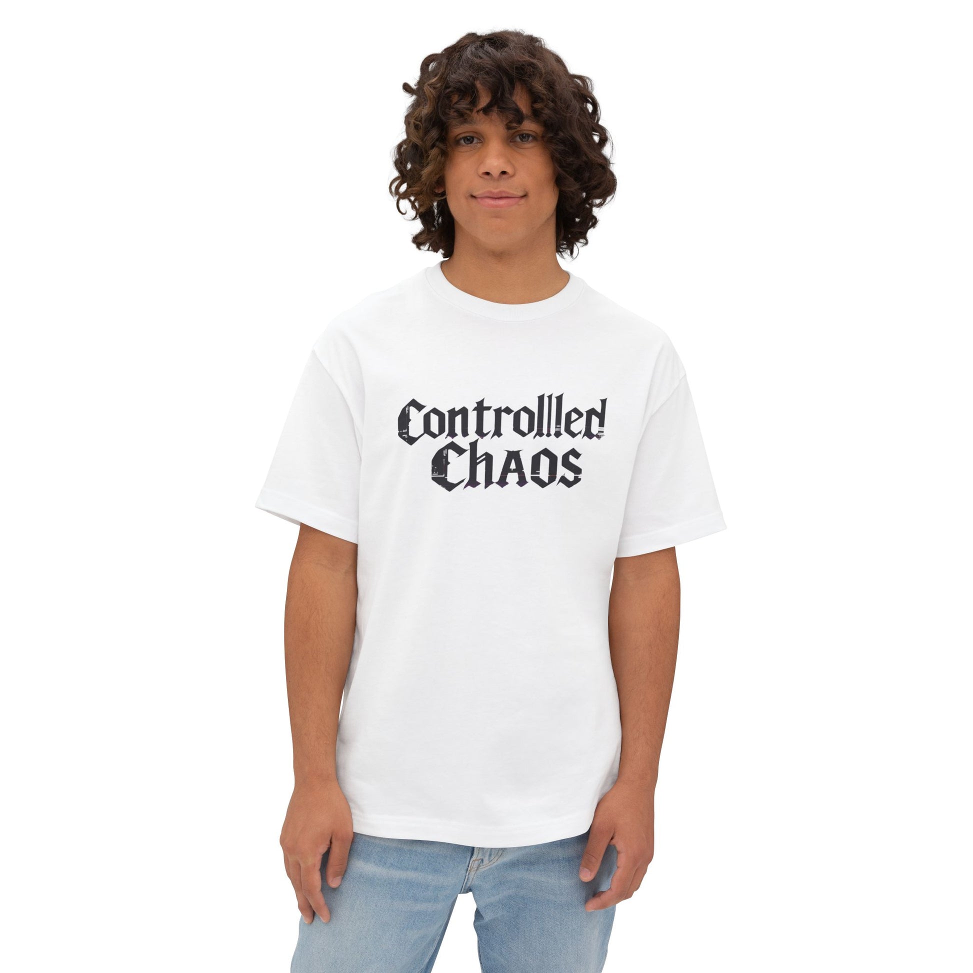 Controlled Chaos Oversized Tee
