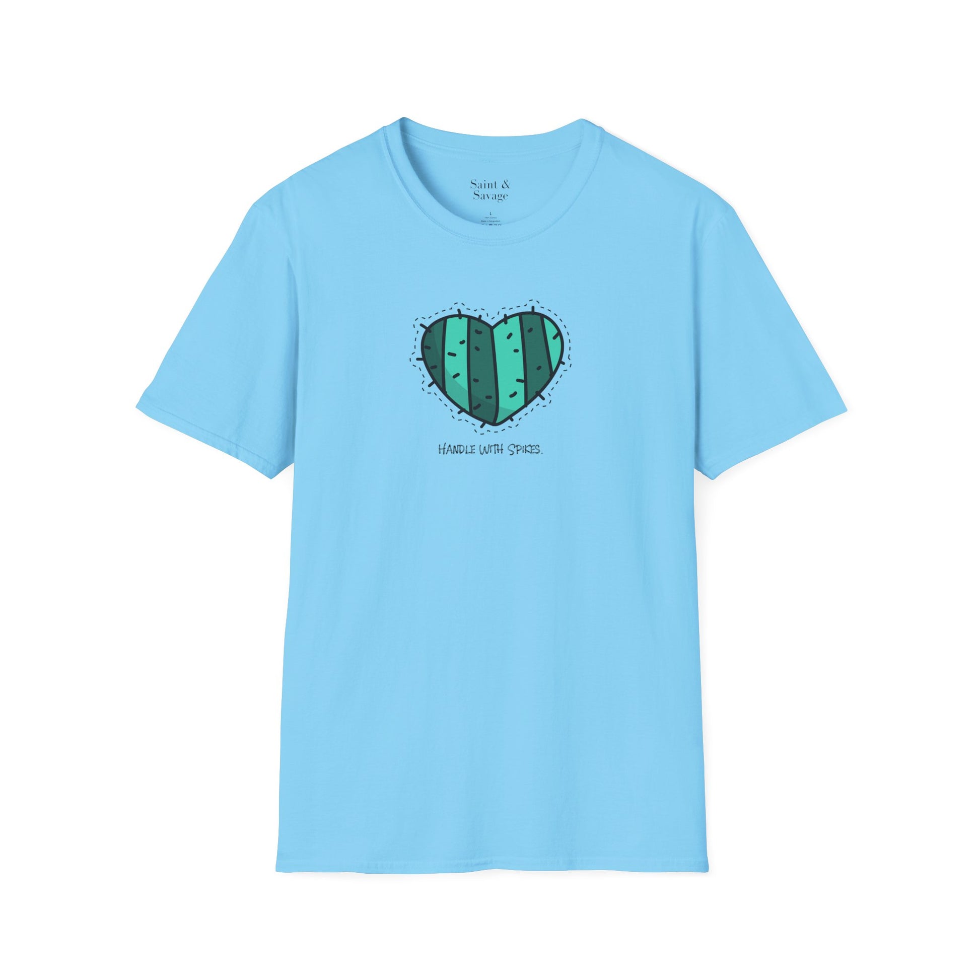 Pastel Cactus Heart Tee