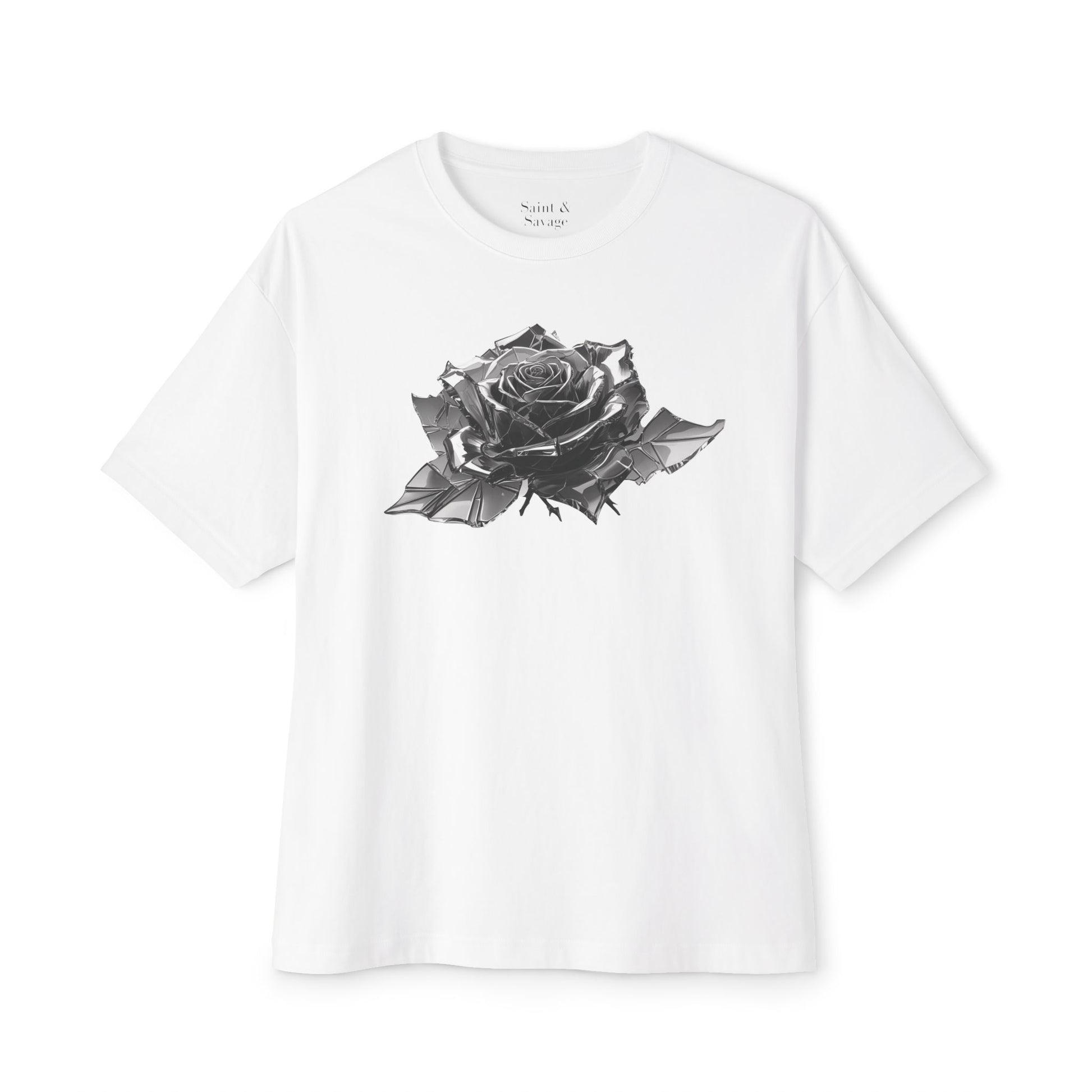 Shattered Rose Oversized Tee
