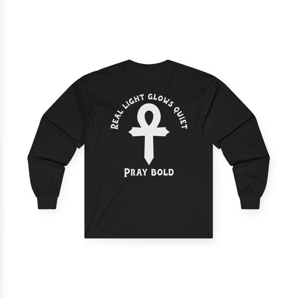 Real light glows quiet Long Sleeve Tee