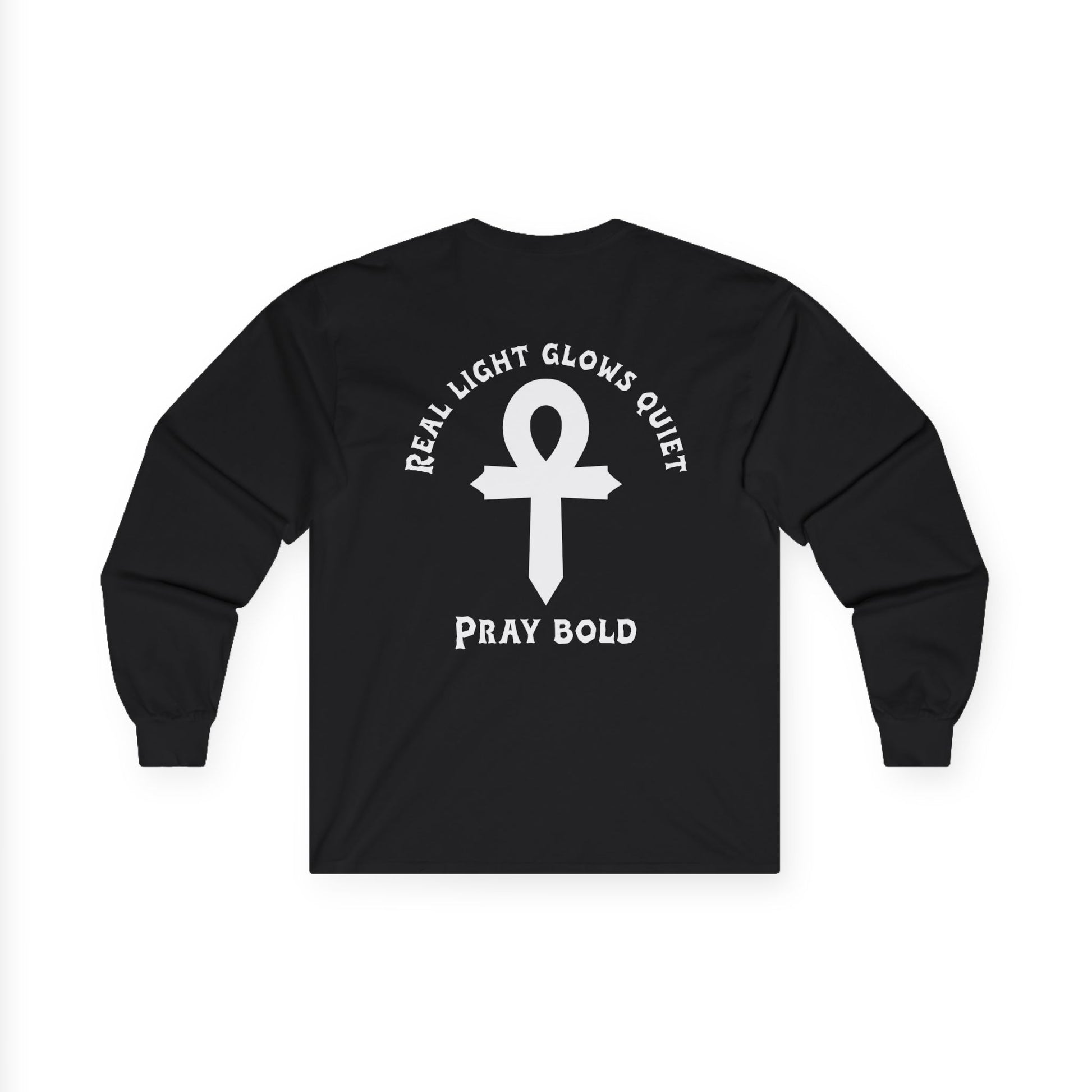Real light glows quiet Long Sleeve Tee