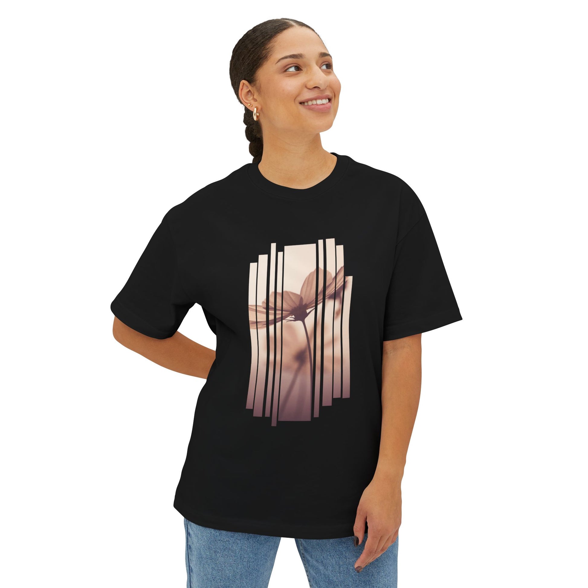 Morning Flower Oversized Tee