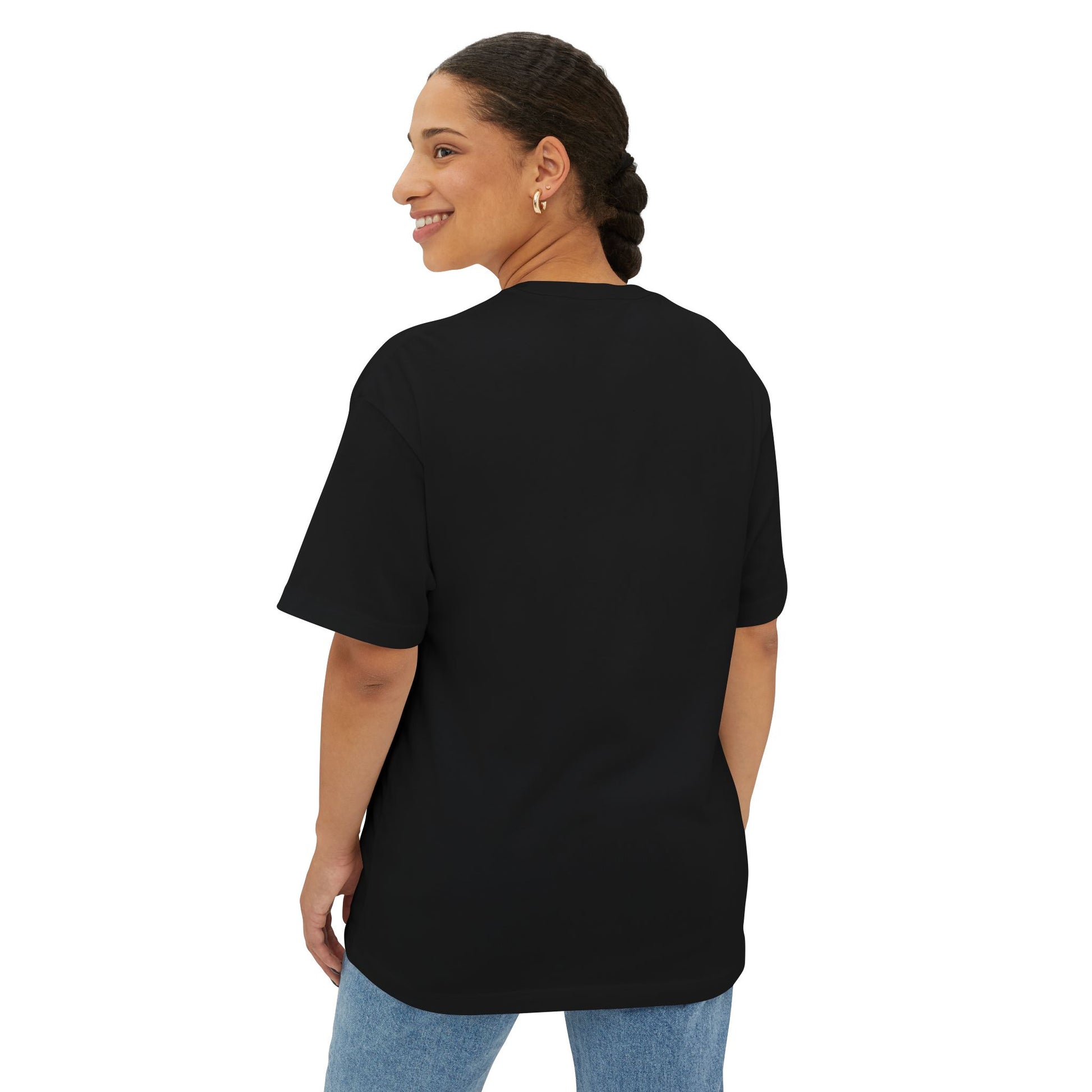 Caution Heart Oversized Tee