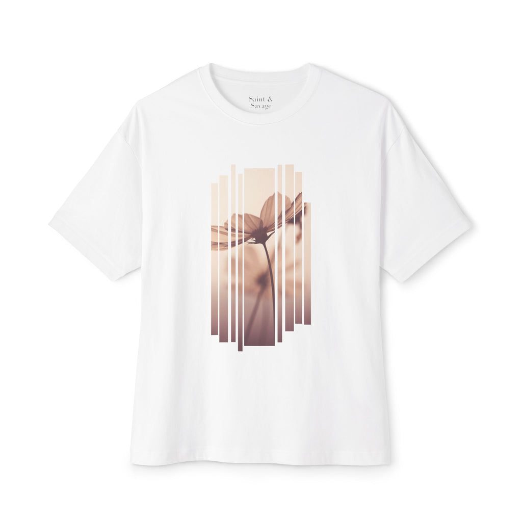 Morning Flower Oversized Tee