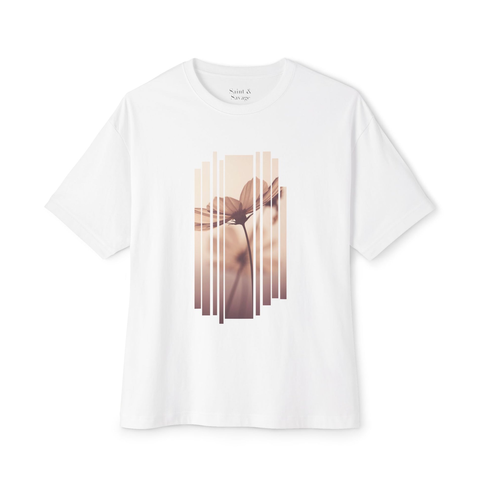 Morning Flower Oversized Tee