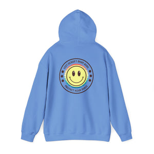 Pastel Smiley "Soft Doesn't Mean Weak" Hoodie
