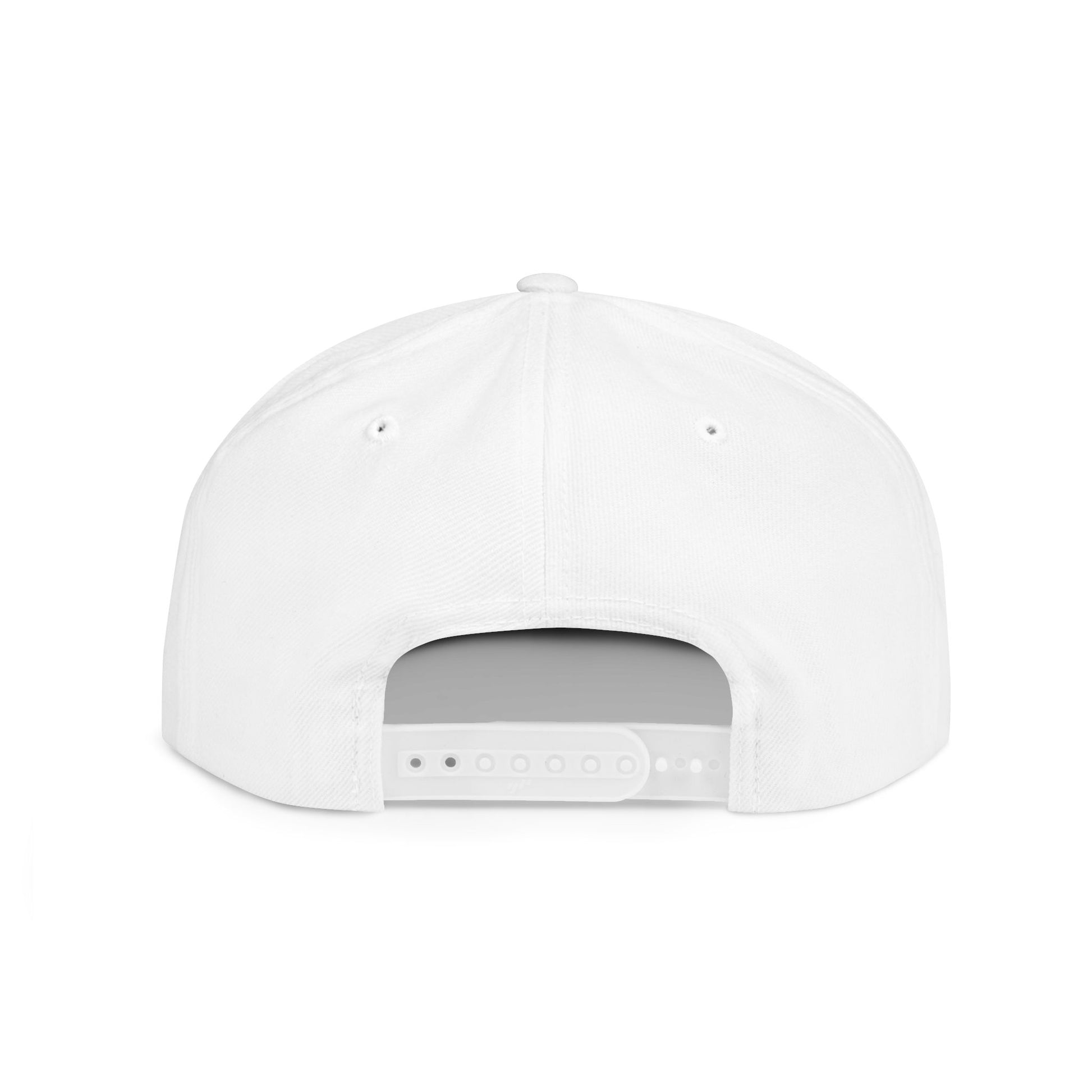 Saint & Savage White Embroidered Snapback