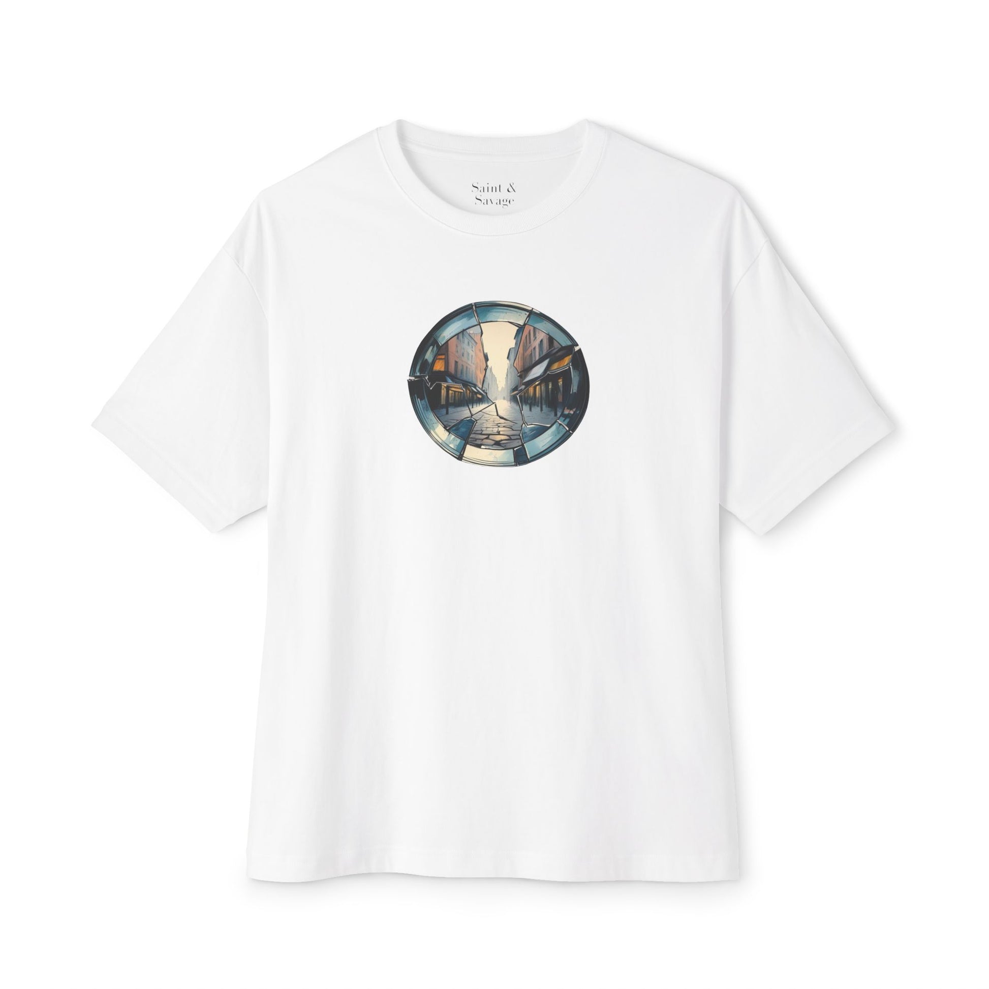 Shattered Street Oversized Tee