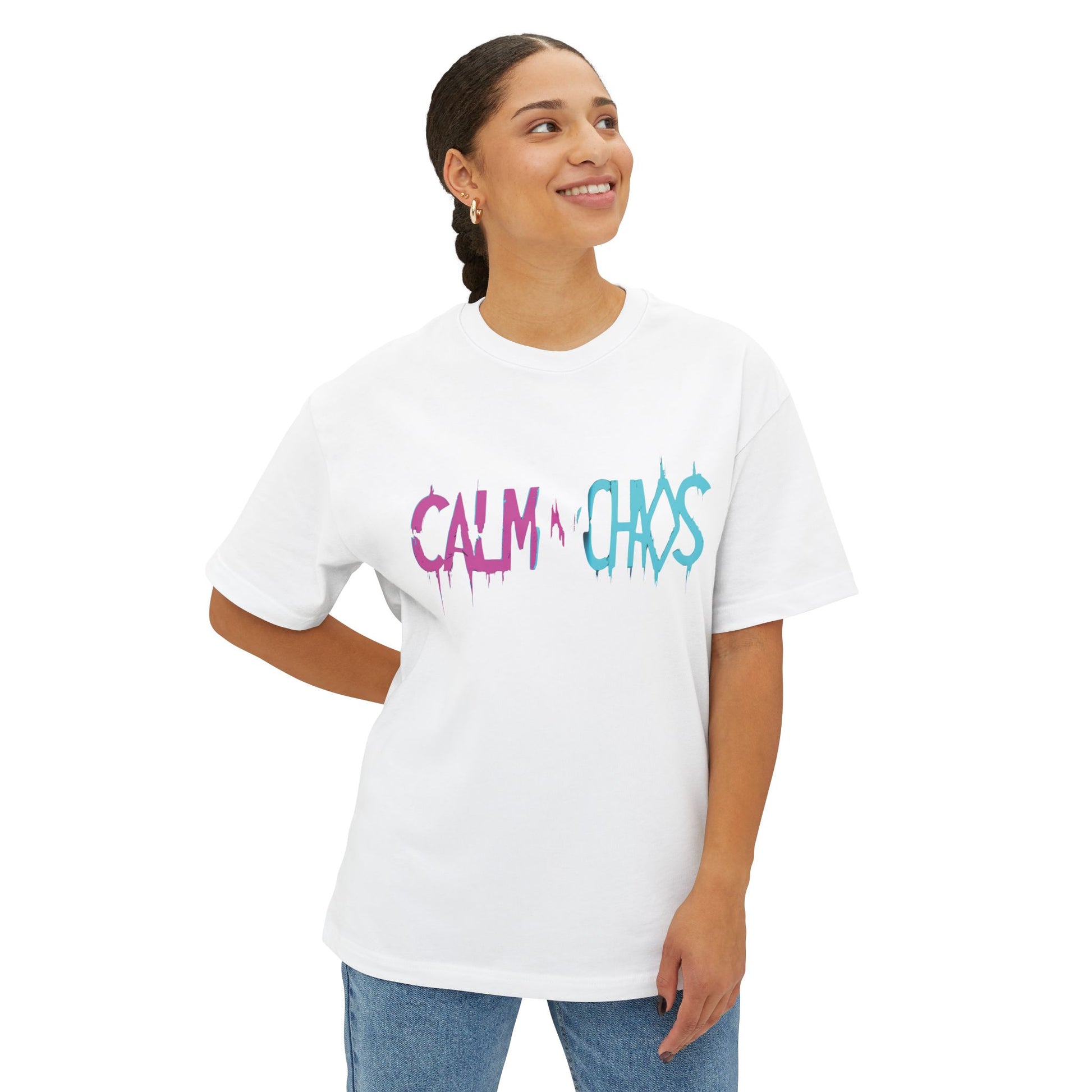 Calm Chaos Oversized Tee
