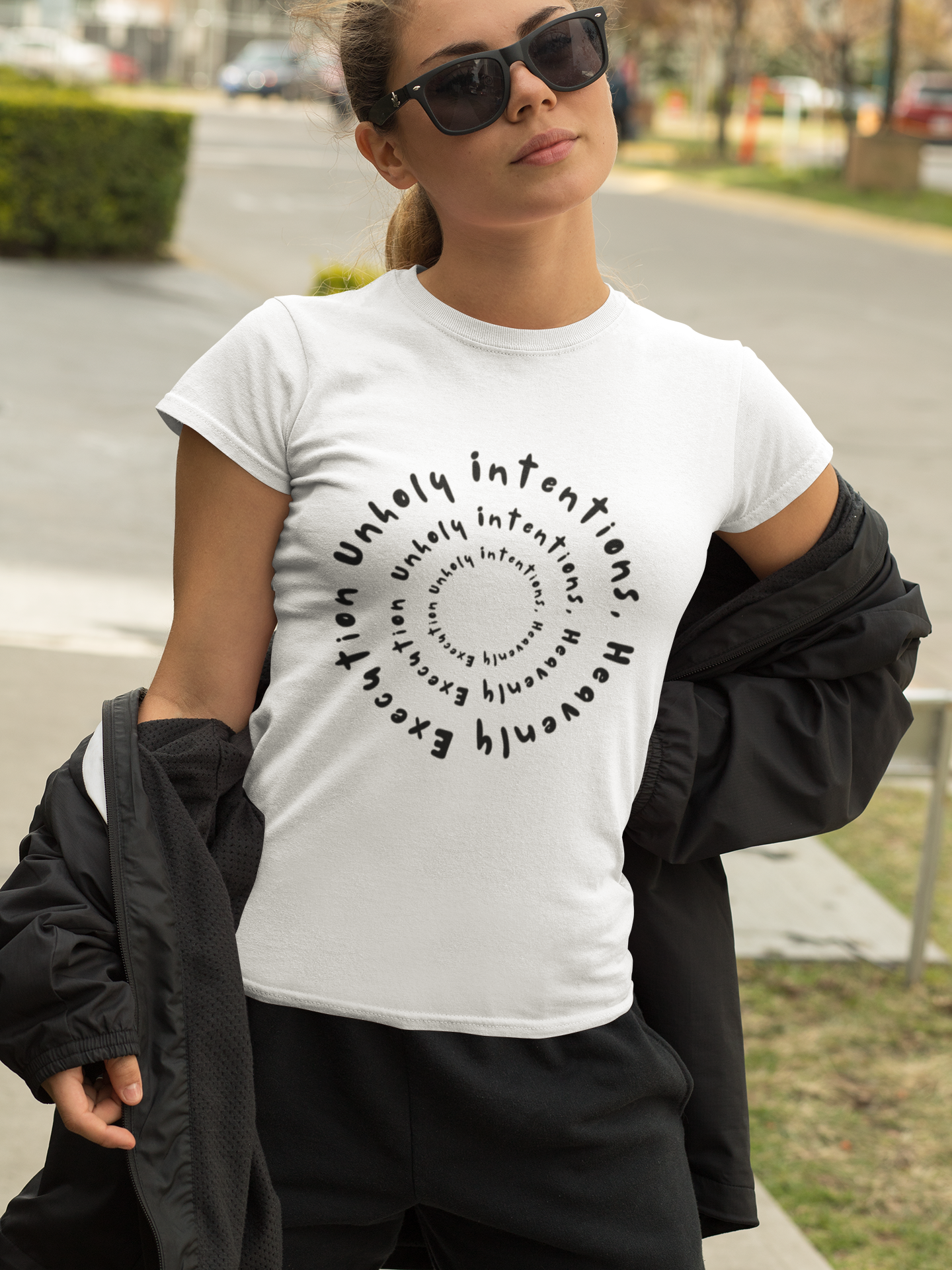 Unholy Intentions, Heavenly Execution Tee