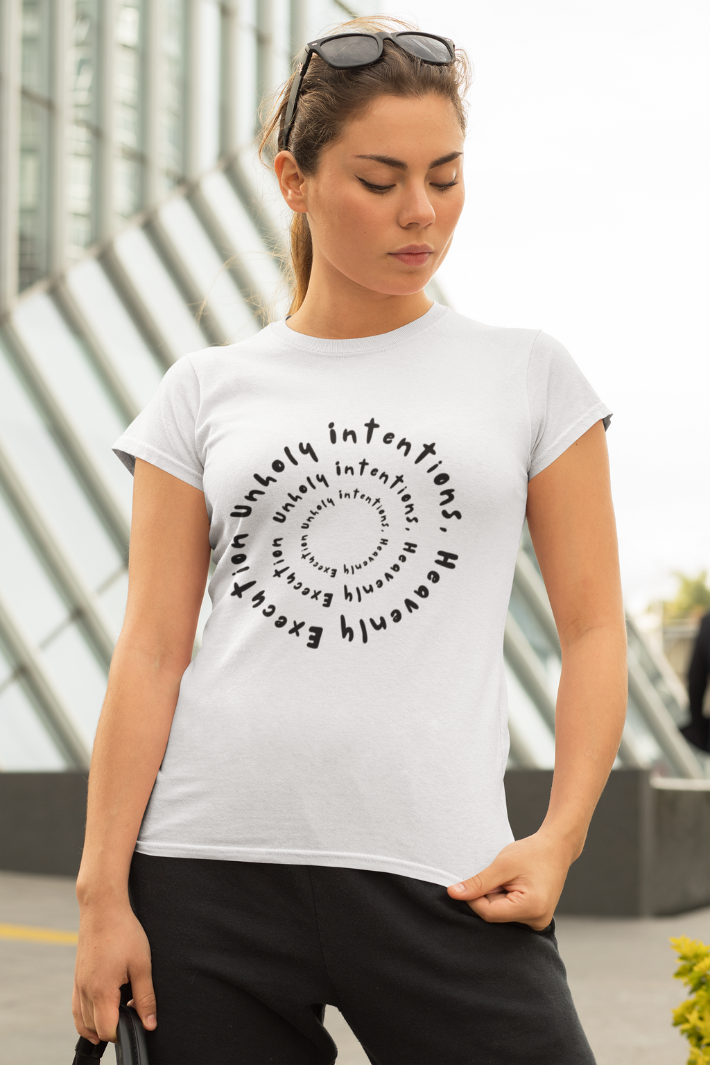 Unholy Intentions, Heavenly Execution Tee