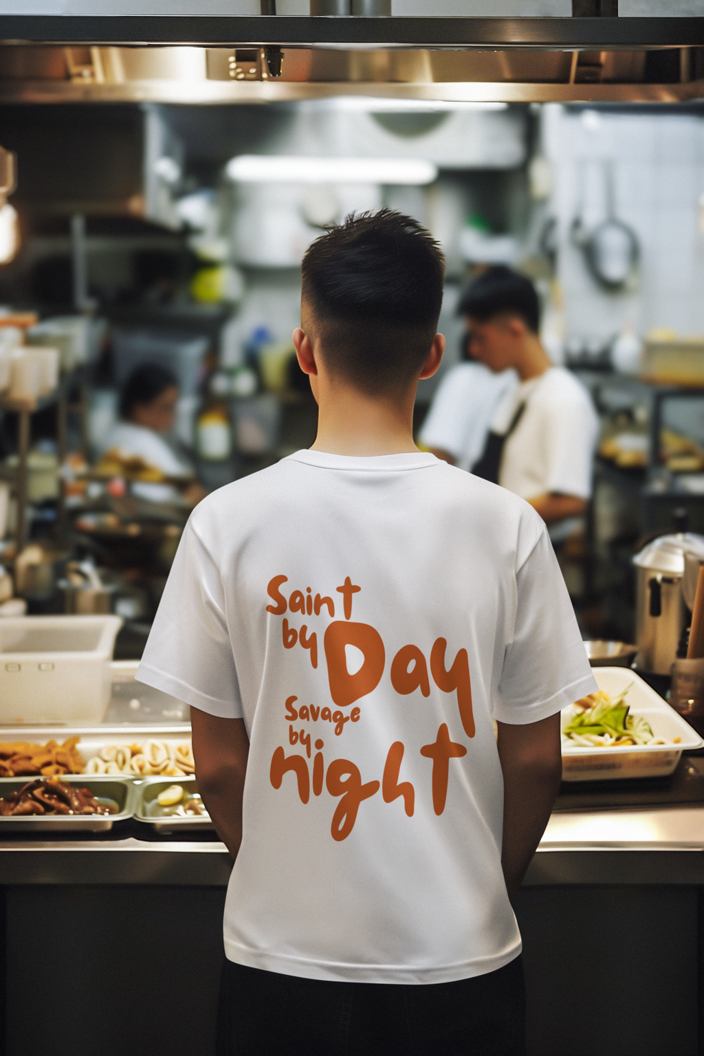 Saint by Day, Savage by Night Tee