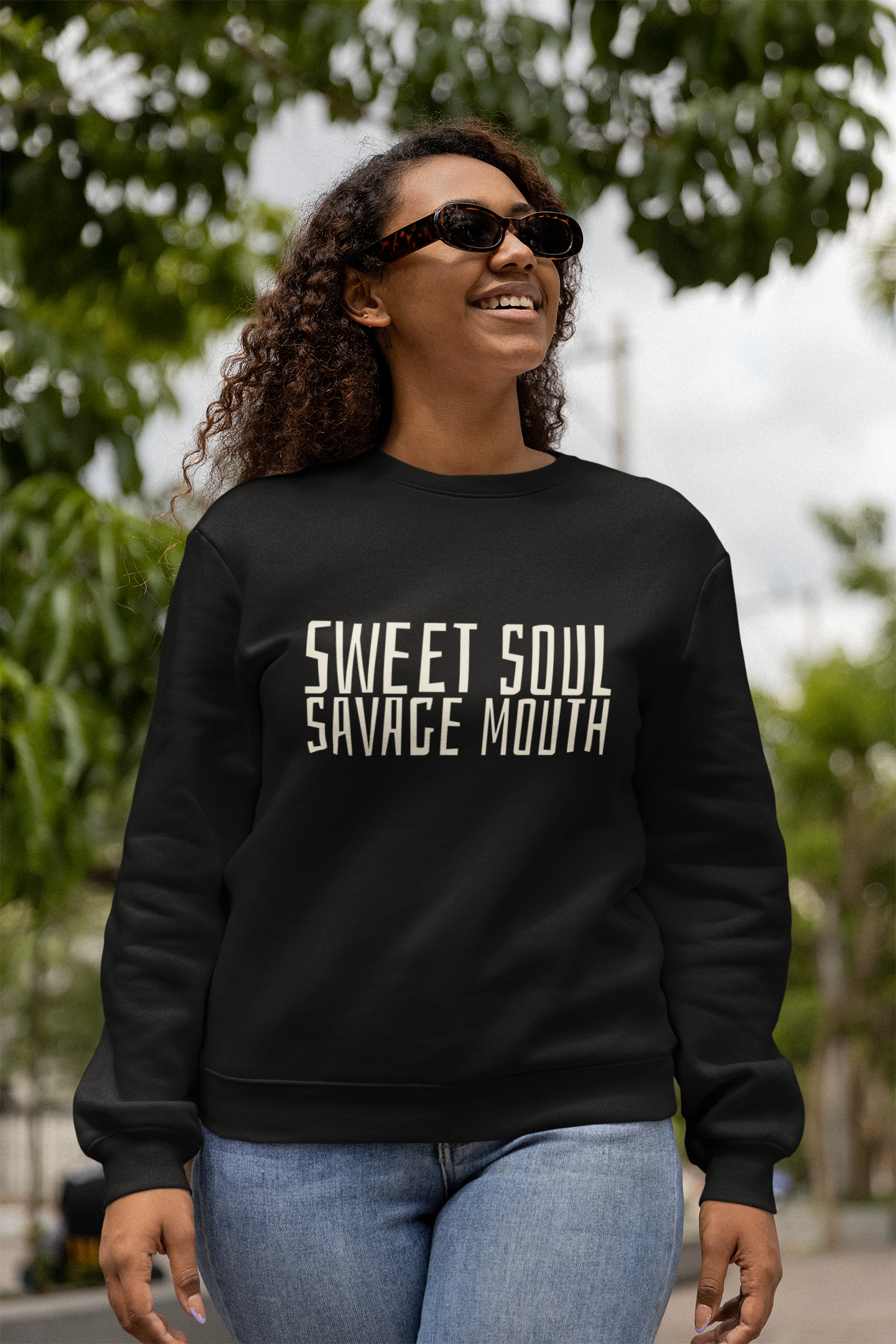 Sweet Soul Savage Mouth Sweatshirt