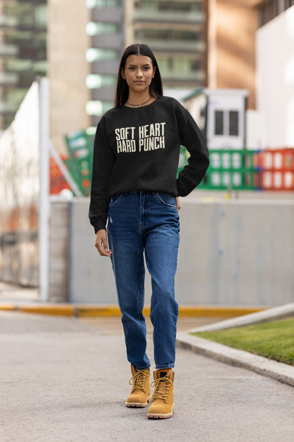 Soft Heart Hard Punch Sweatshirt