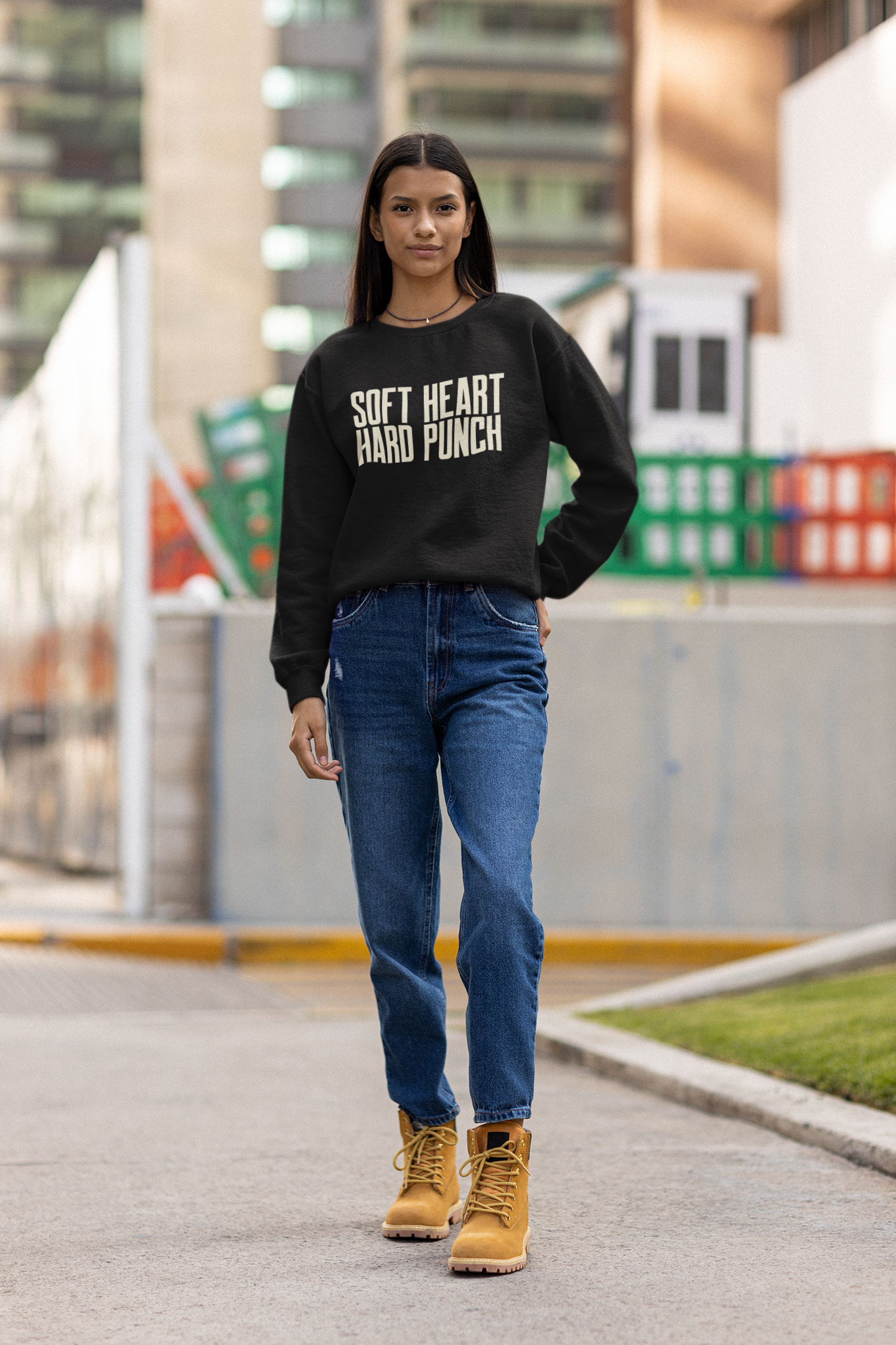 Soft Heart Hard Punch Sweatshirt