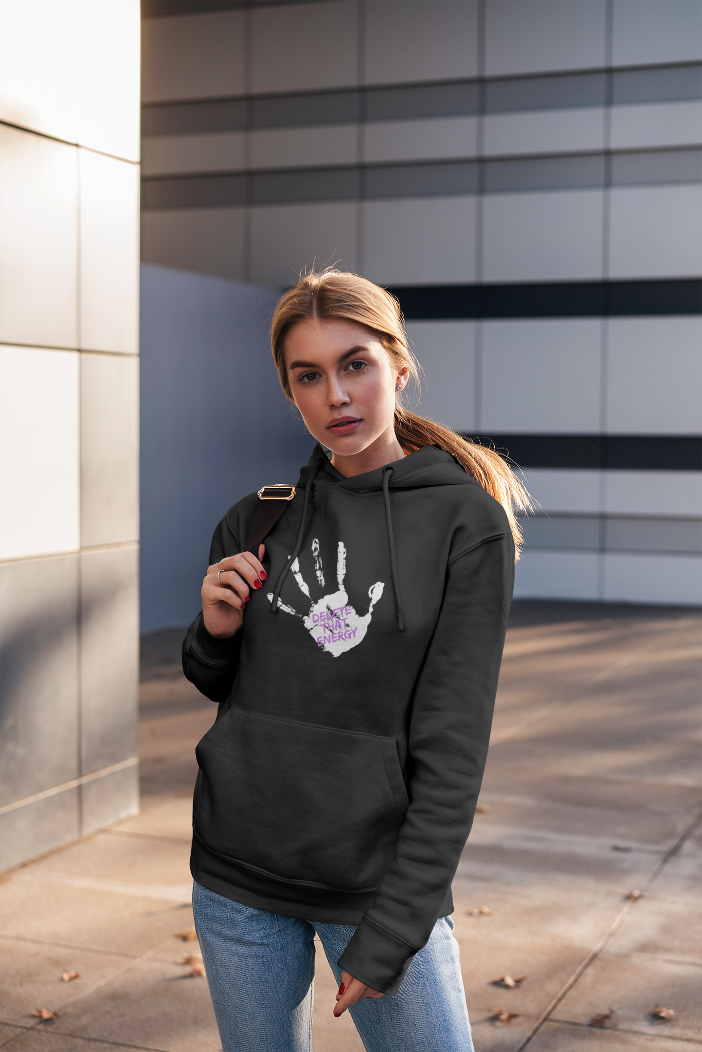 Delete That Energy Hoodie