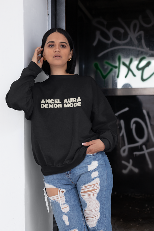 Angel Aura Demon Mode Sweatshirt