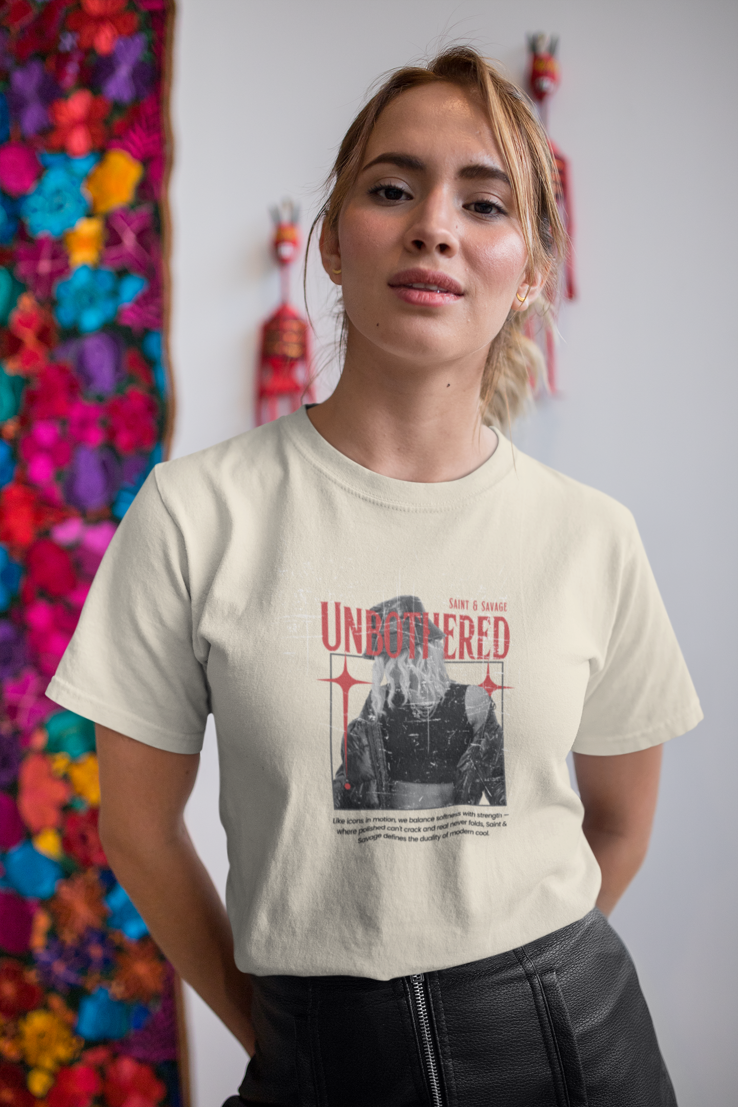 Vintage “Unbothered” Tee