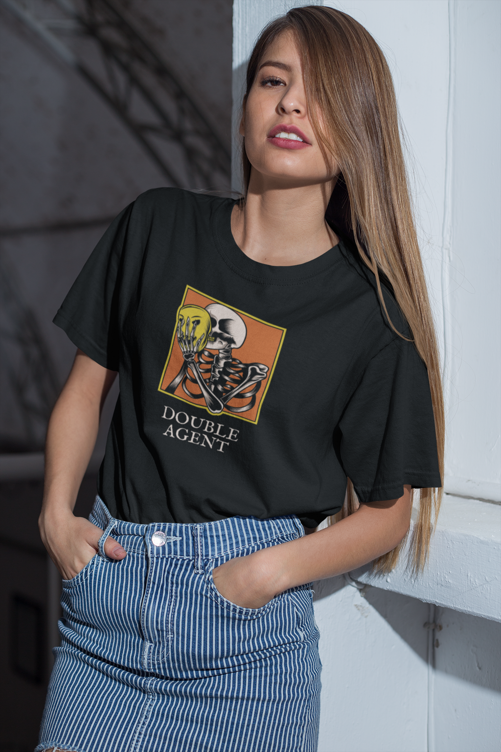 Double Agent Skeleton Tee