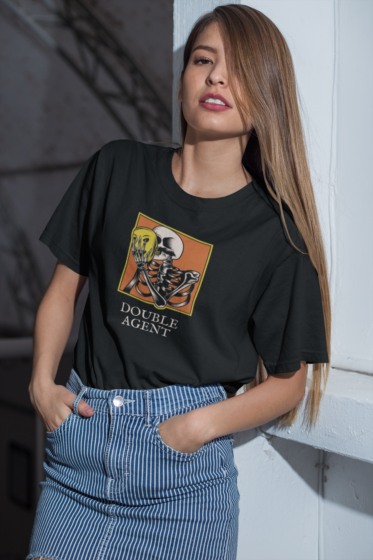 Double Agent Skeleton Tee