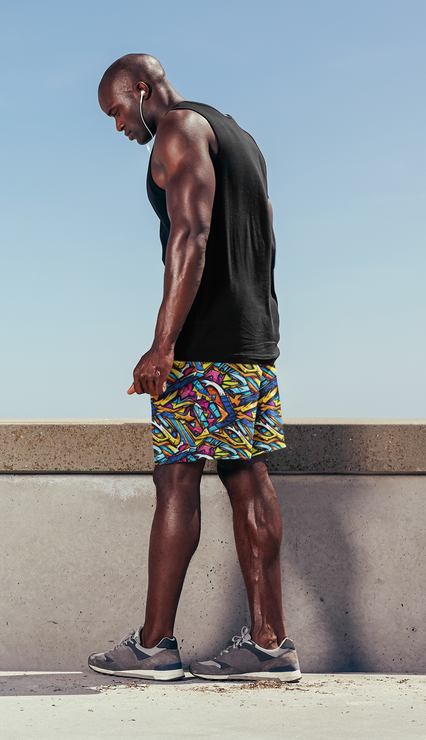 Graffiti Basketball Shorts