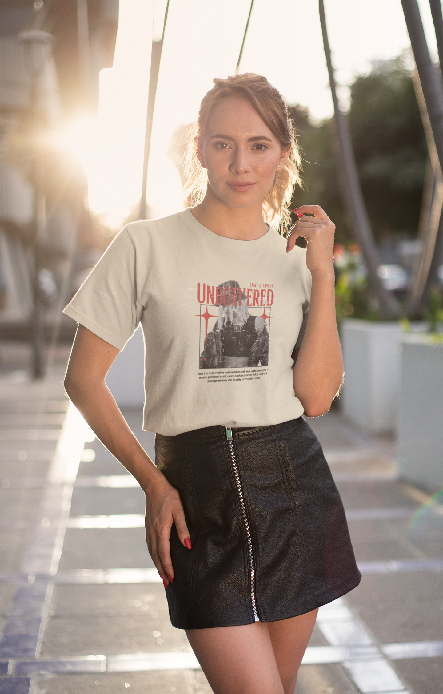 Vintage “Unbothered” Tee