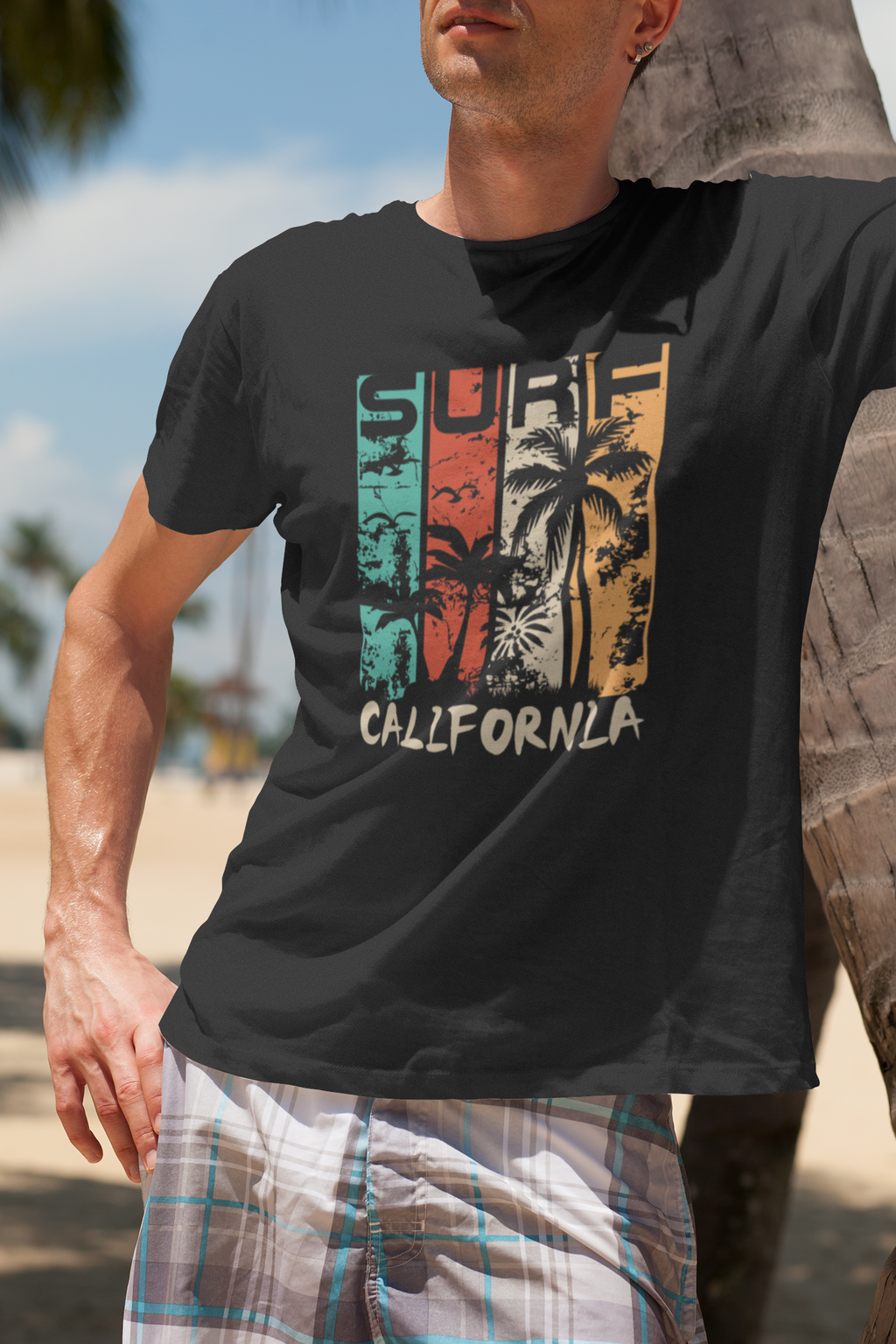 Surf California Tee