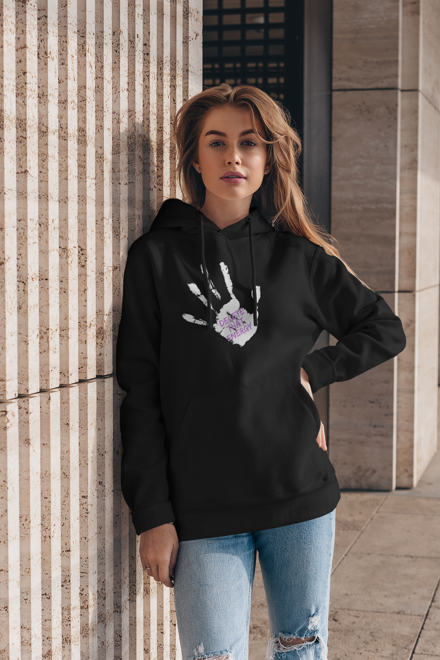 Delete That Energy Hoodie