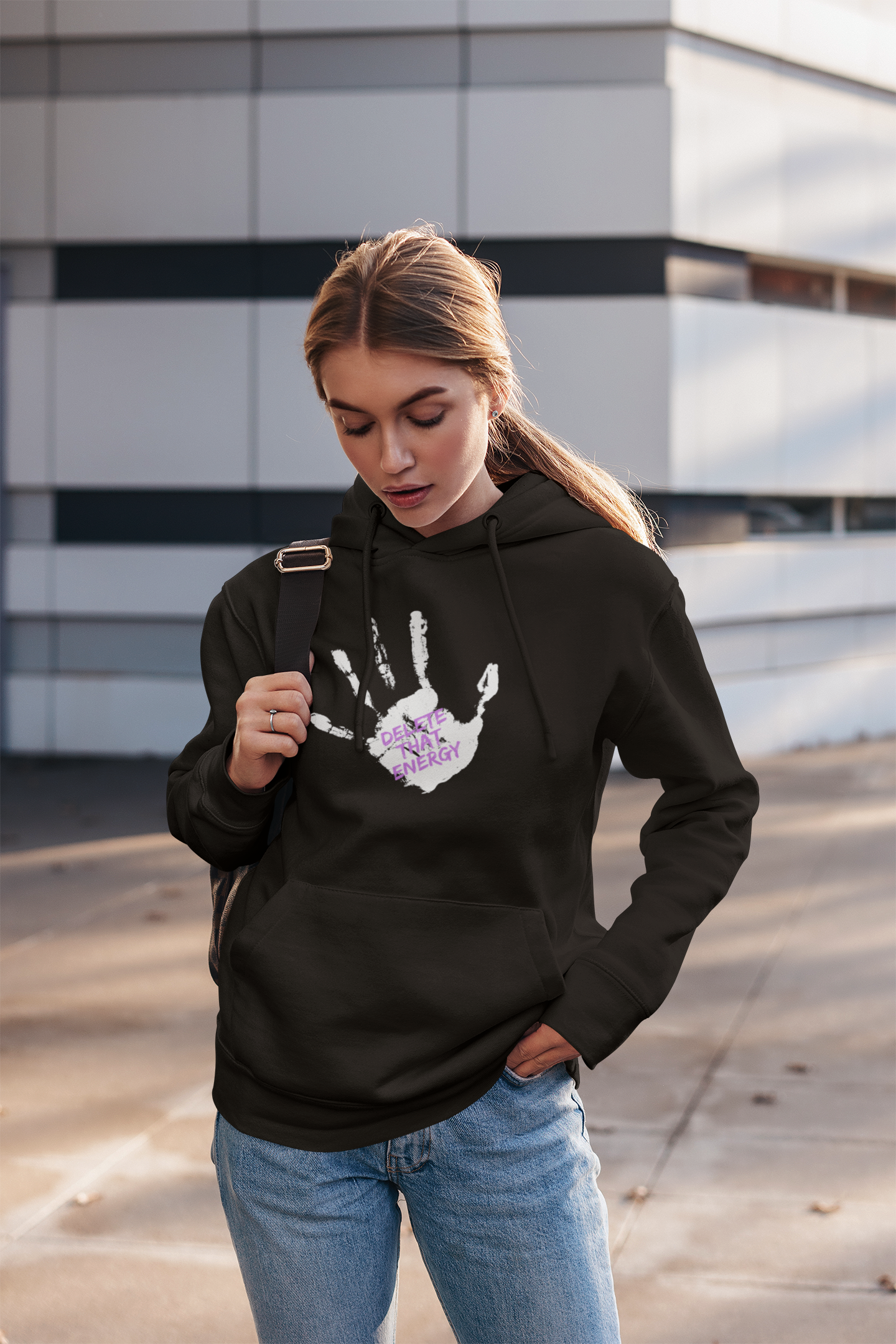 Delete That Energy Hoodie