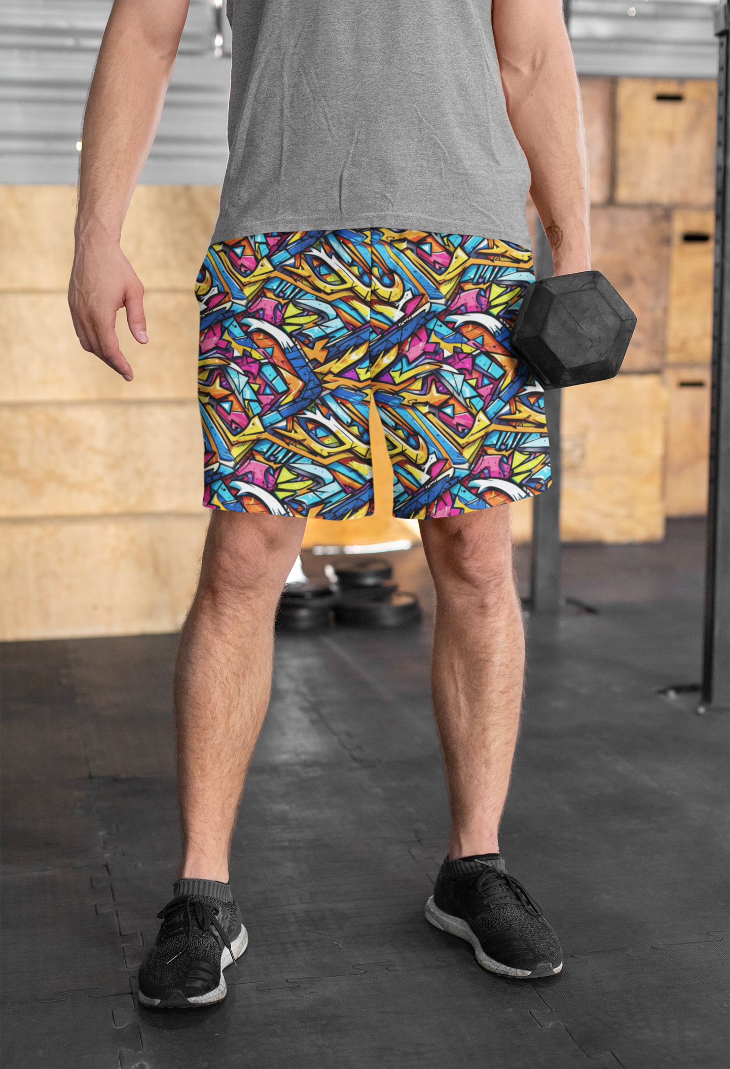 Graffiti Basketball Shorts