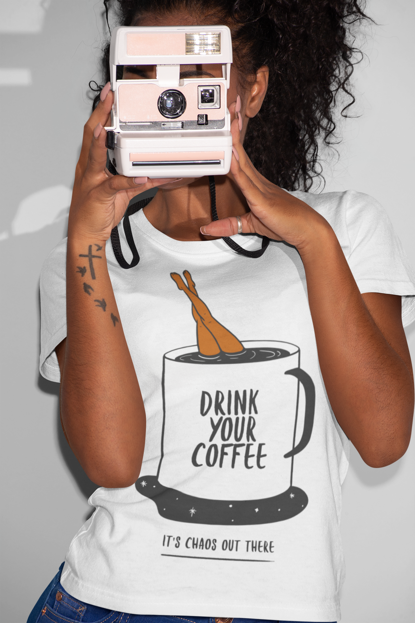 Drink Your Coffee Tee