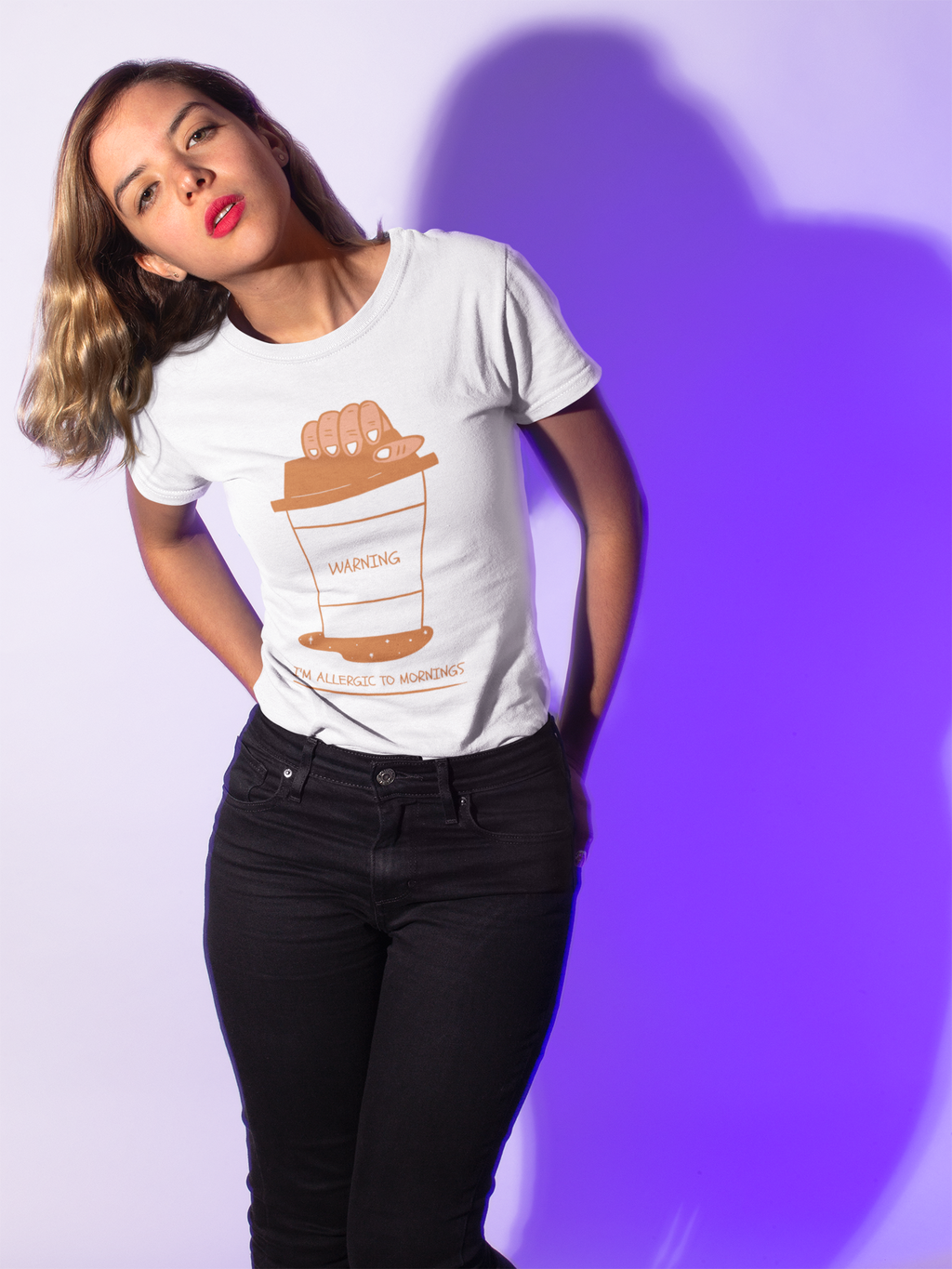 I'm Allergic to Mornings Tee
