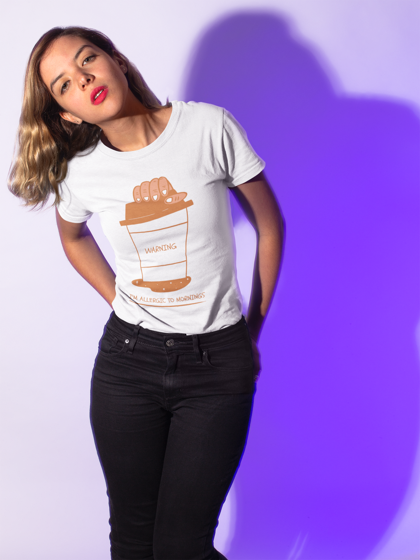 I'm Allergic to Mornings Tee