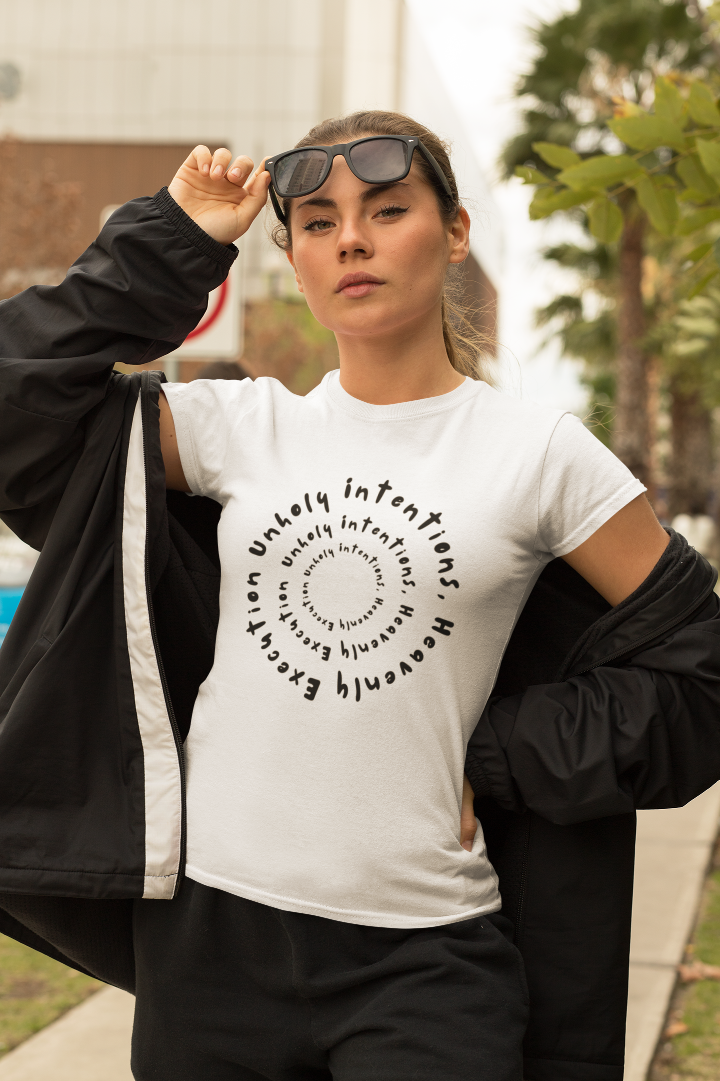 Unholy Intentions, Heavenly Execution Tee