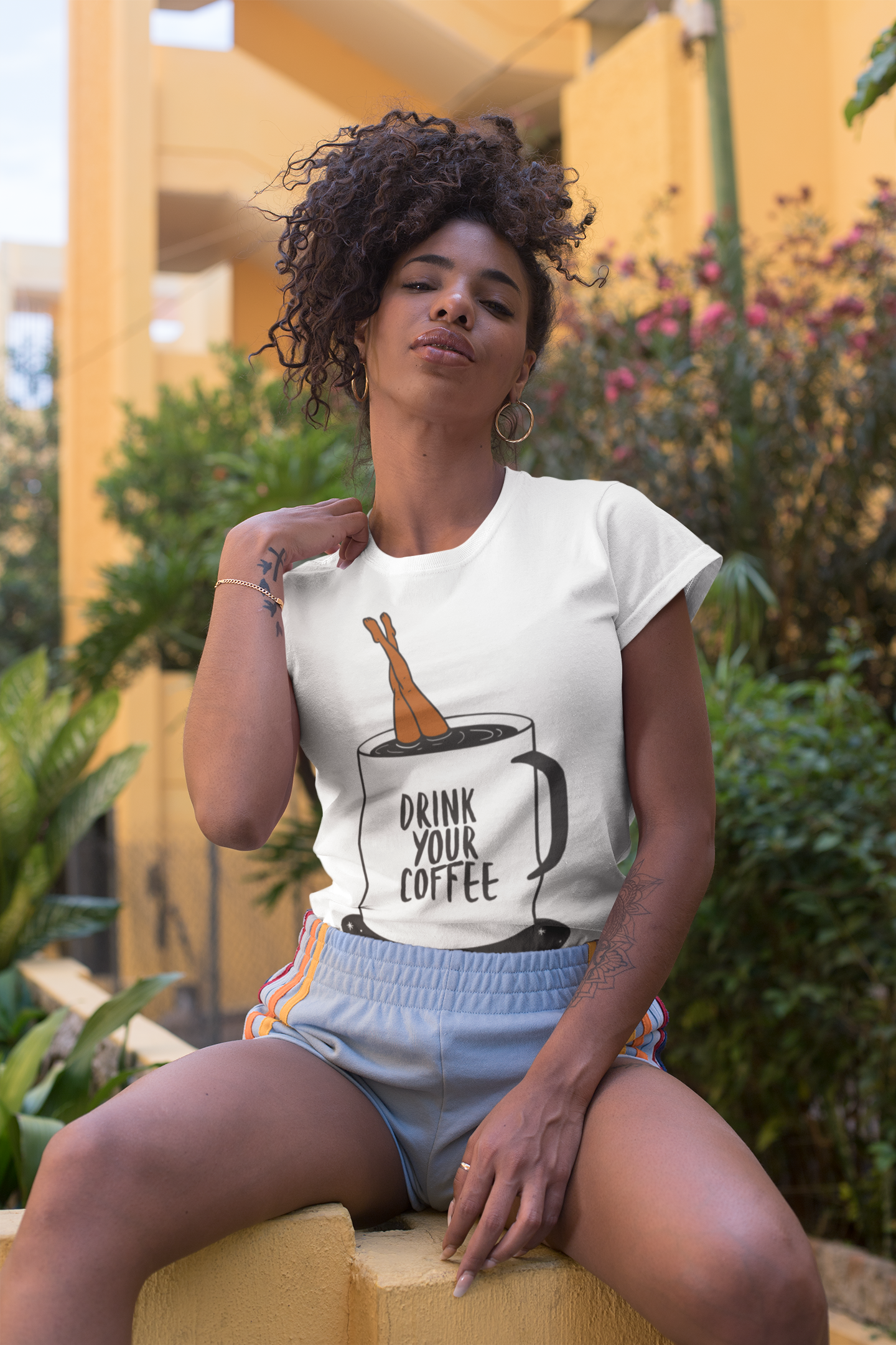 Drink Your Coffee Tee