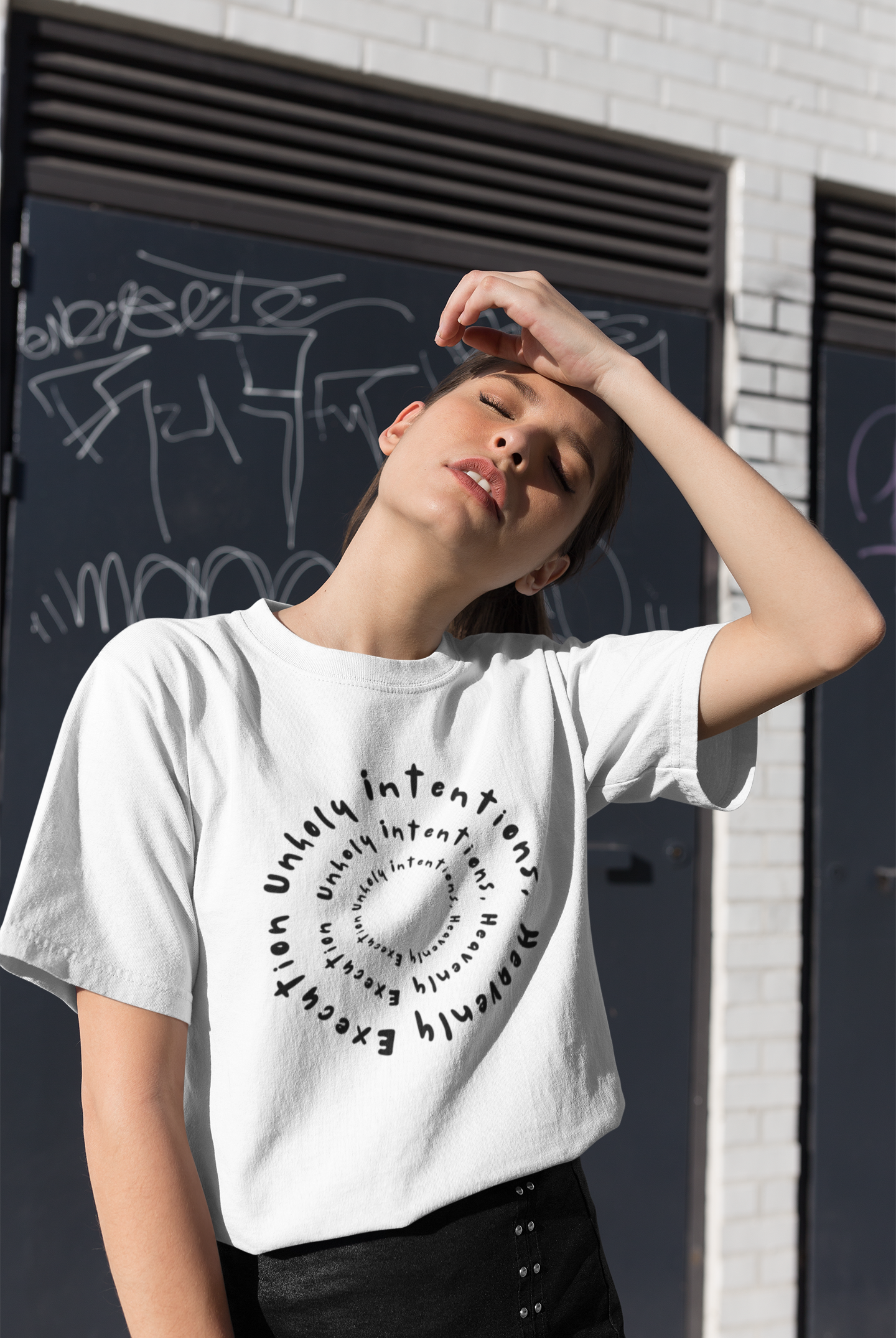 Unholy Intentions, Heavenly Execution Tee