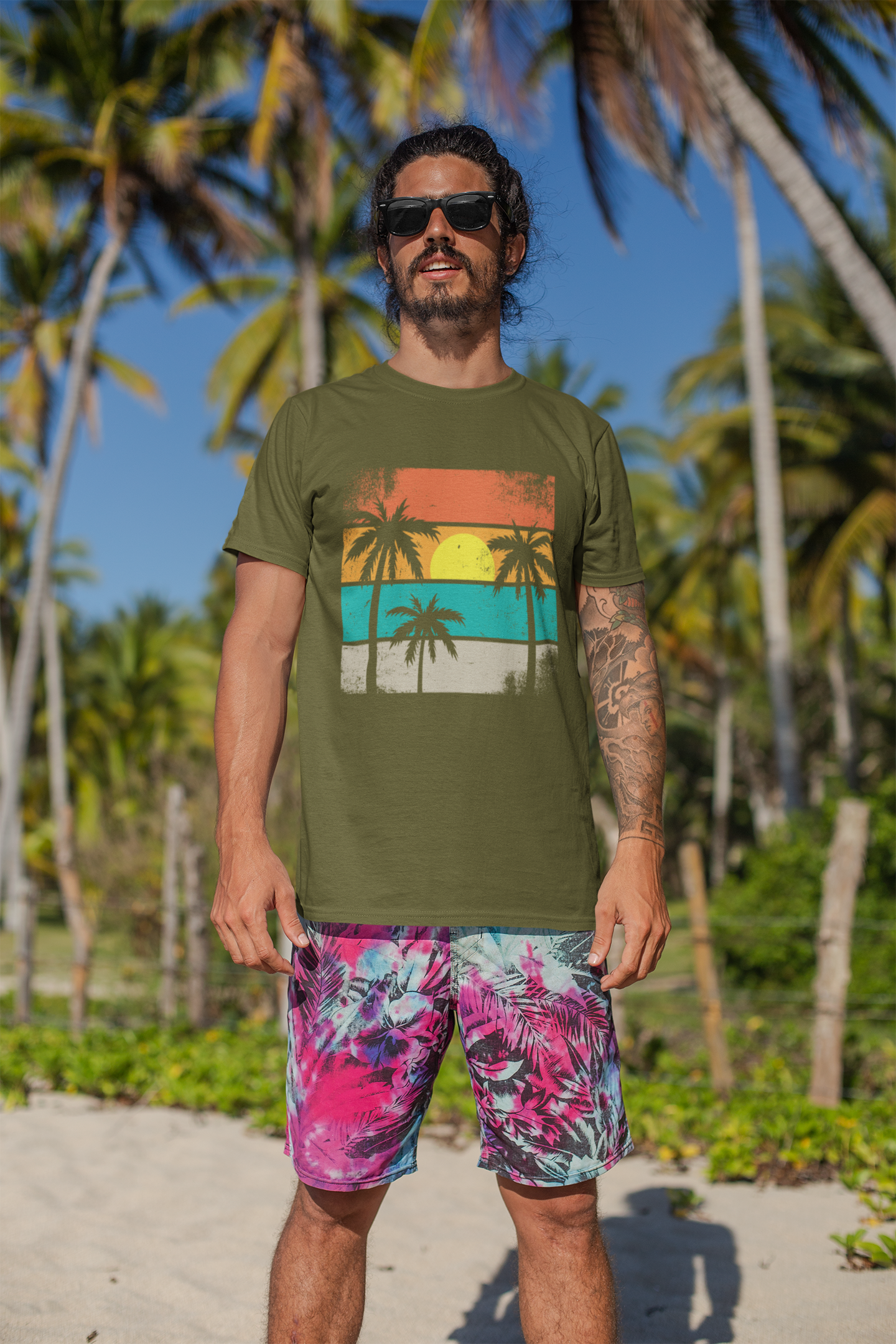 Tropical Sunset Tee