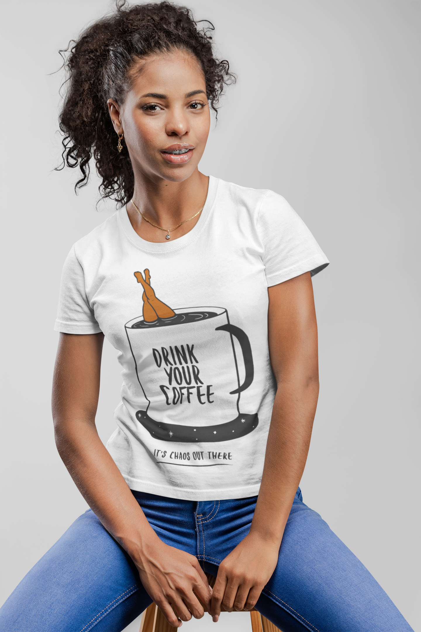 Drink Your Coffee Tee