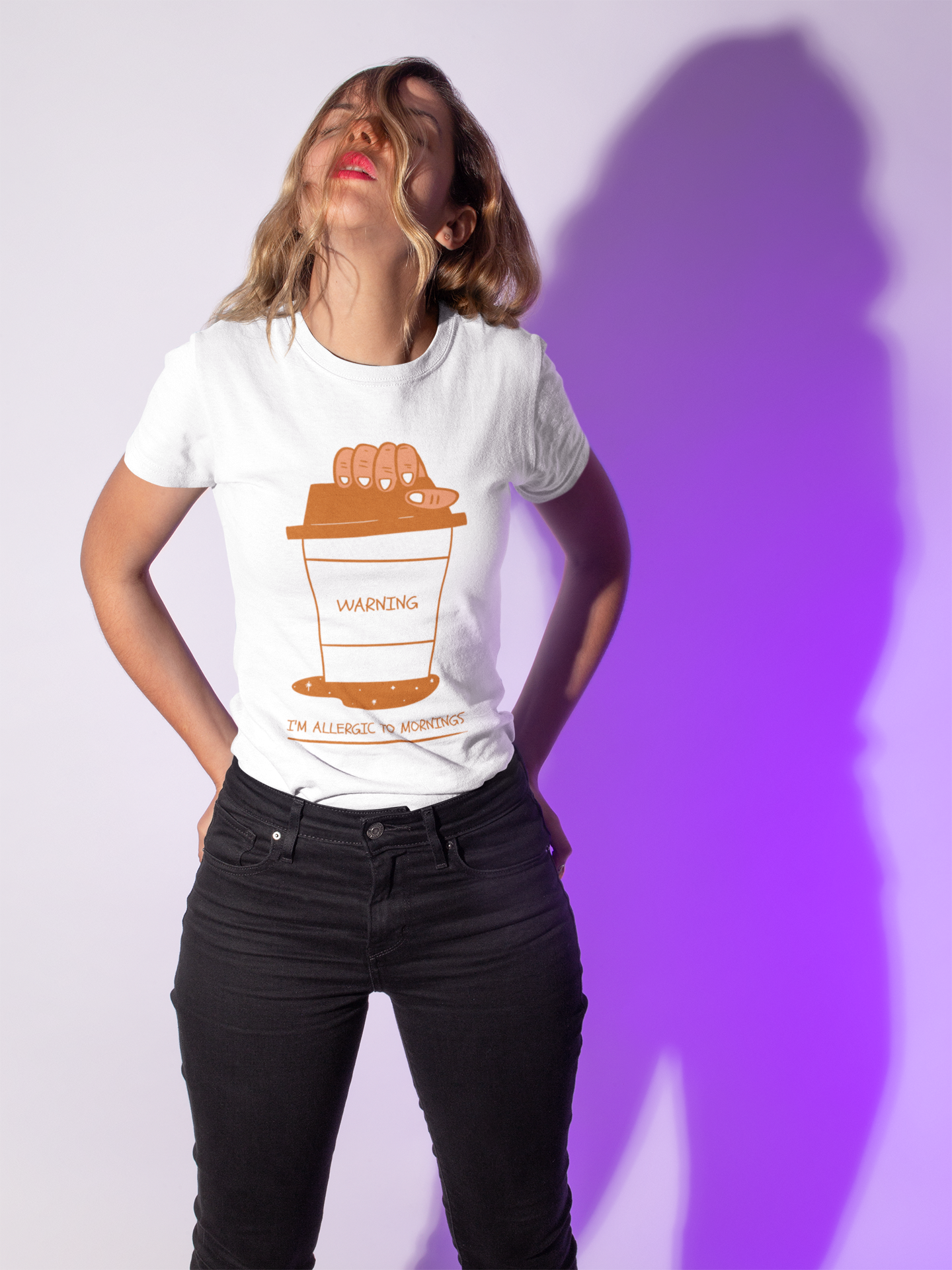 I'm Allergic to Mornings Tee