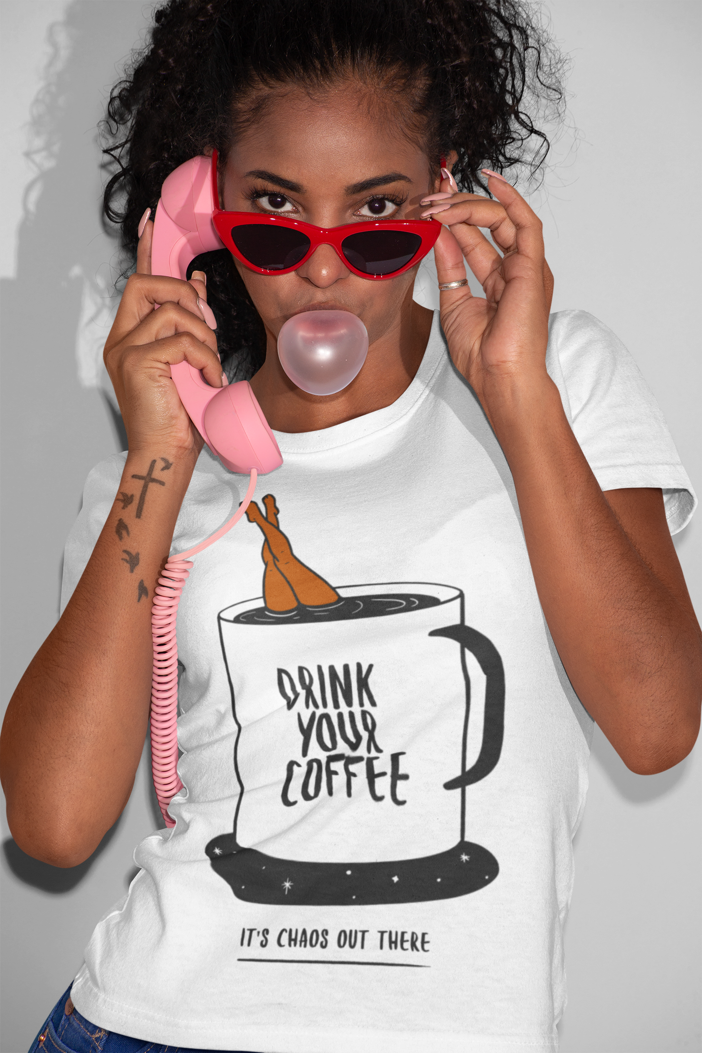 Drink Your Coffee Tee