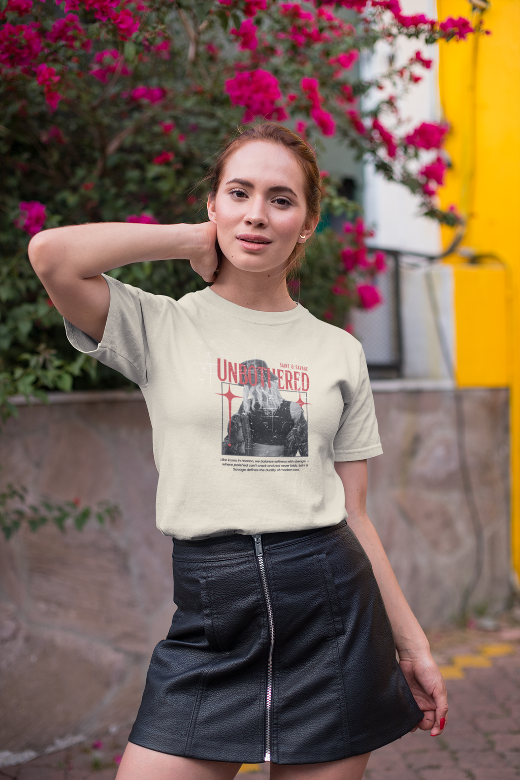 Vintage “Unbothered” Tee
